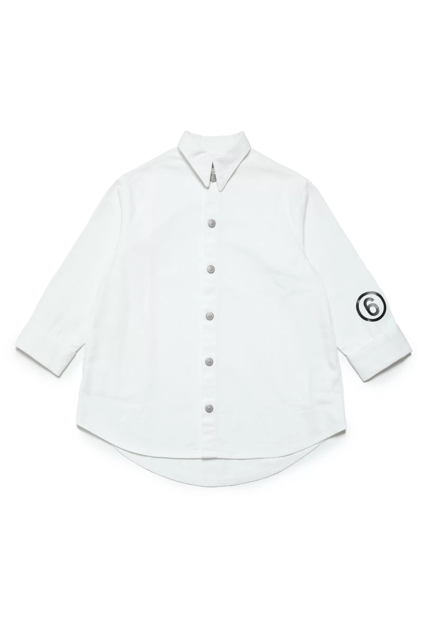 Vestiti<MM6 MAISON MARGIELA Abito Camicia  Bianco Sporco