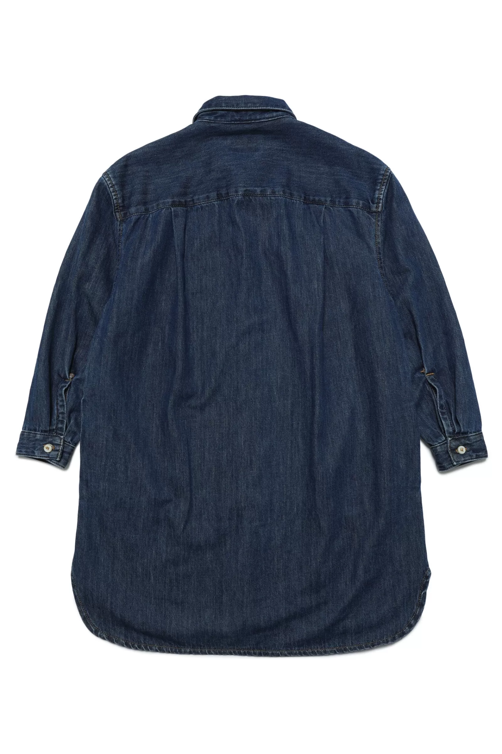 Vestiti<DIESEL Abito Camicia In Light Denim Blu Blu Denim