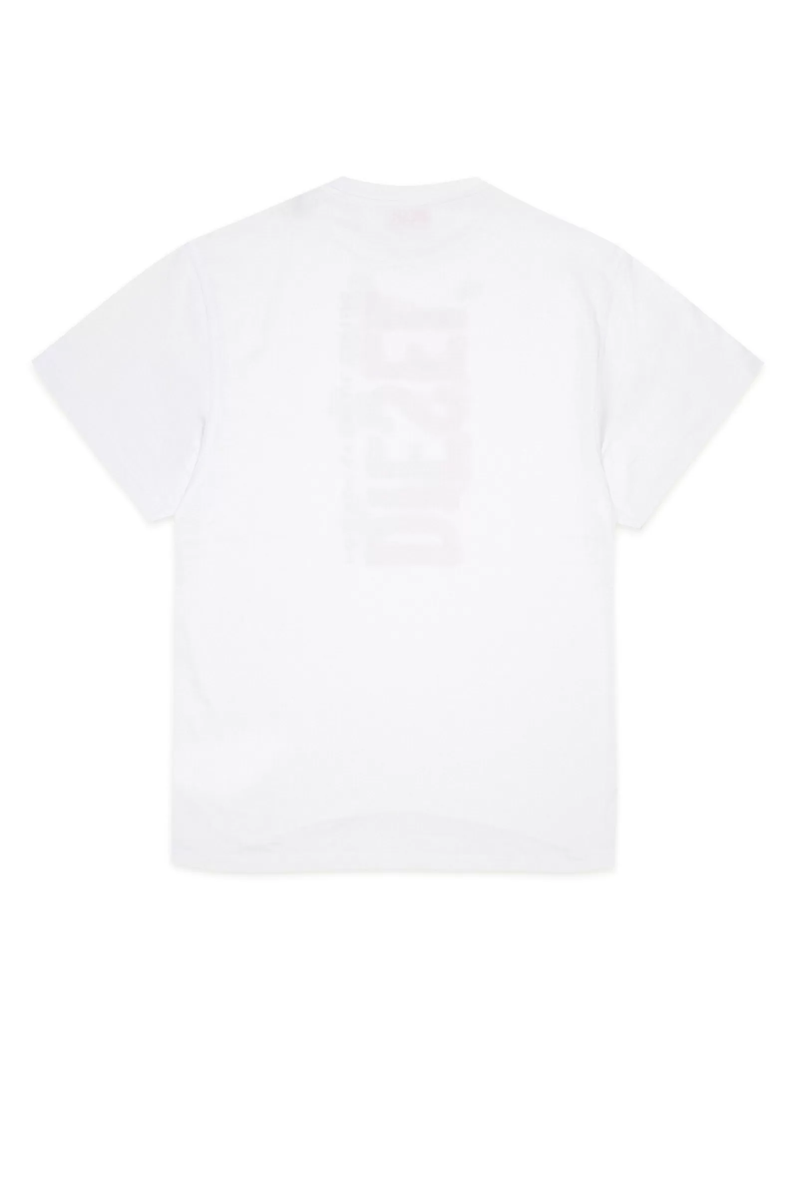 Vestiti<DIESEL Abito Maxi T-Shirt Con Logo Effetto Acquerello Bianco