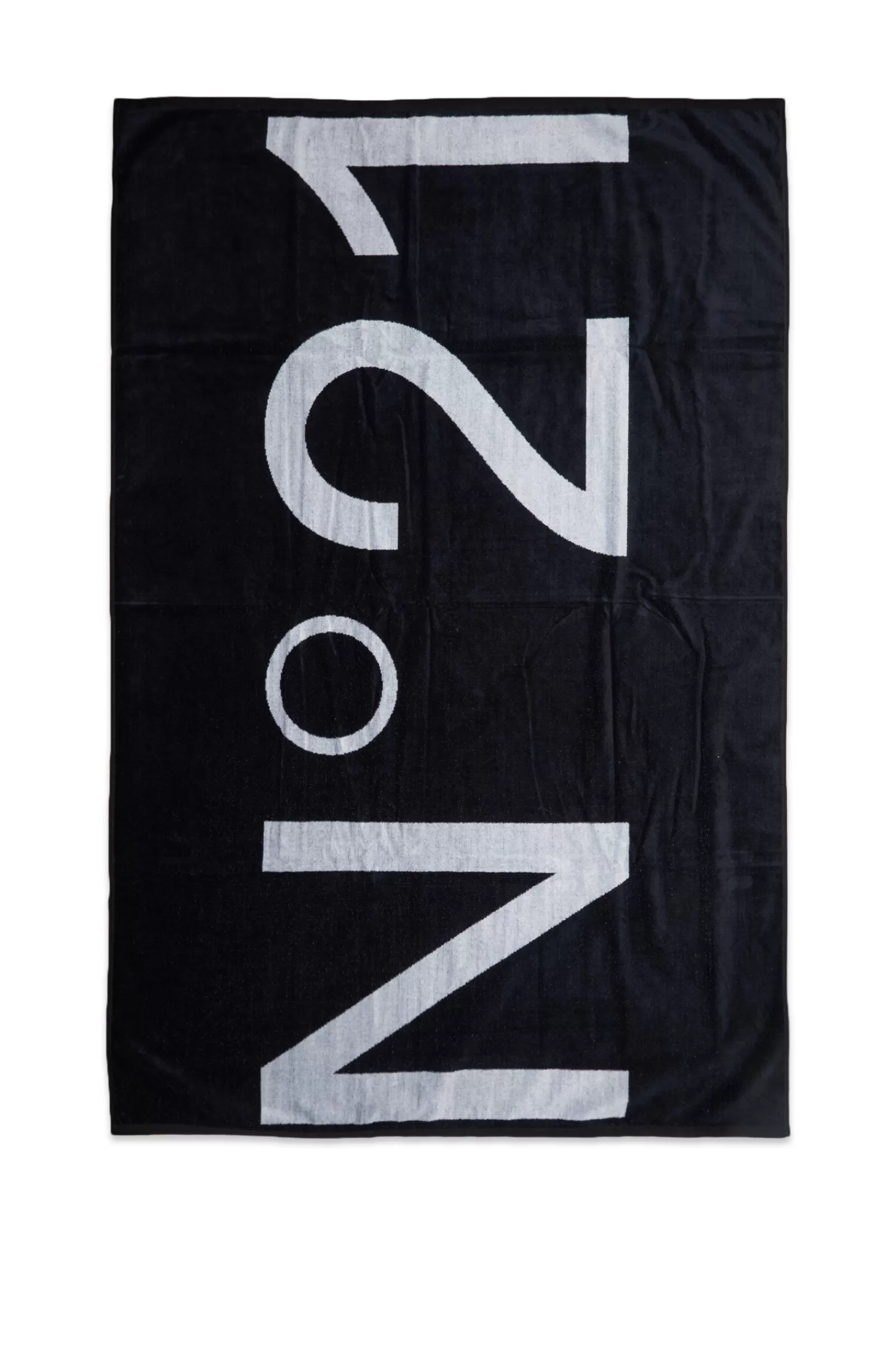 Costumi Da Bagno<N°21 Asciugamano Maxi Logo Nero