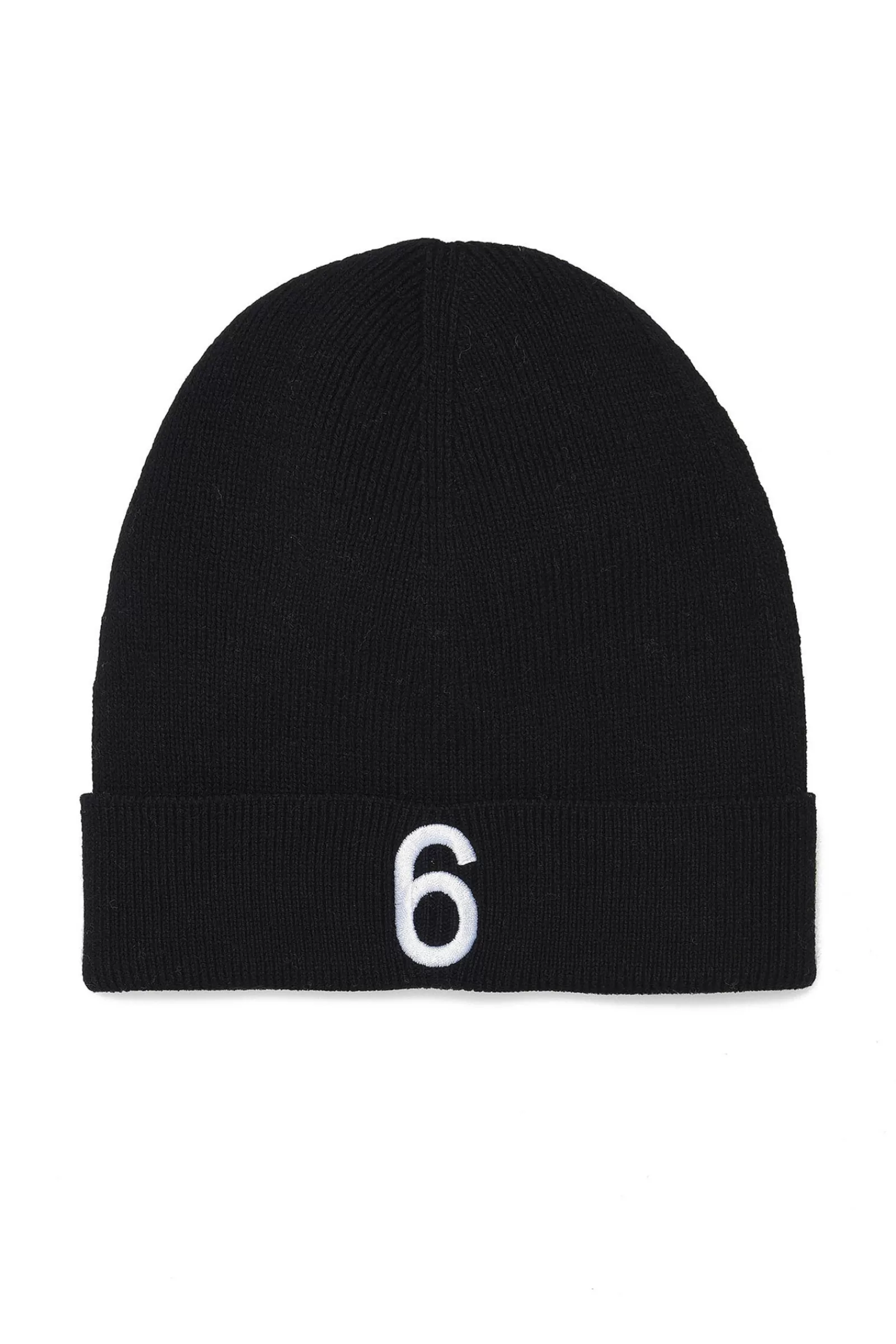 Berretti E Cappelli<MM6 MAISON MARGIELA Berretto Beanie In Cotone Nero