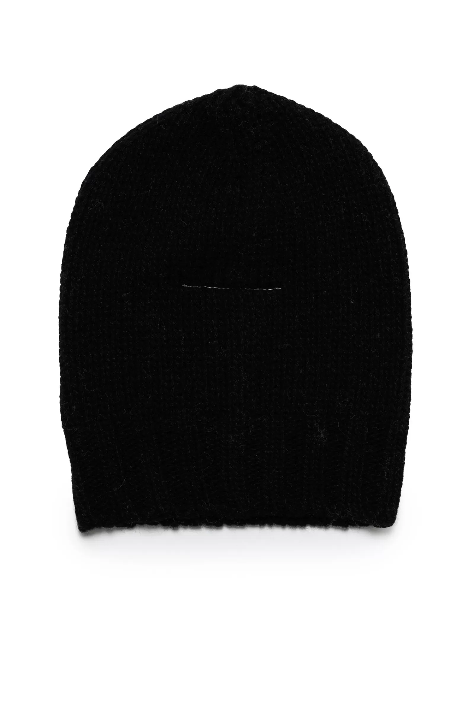 Berretti E Cappelli<MM6 MAISON MARGIELA Berretto Beanie In Misto Lana Con Logo Nero Denim