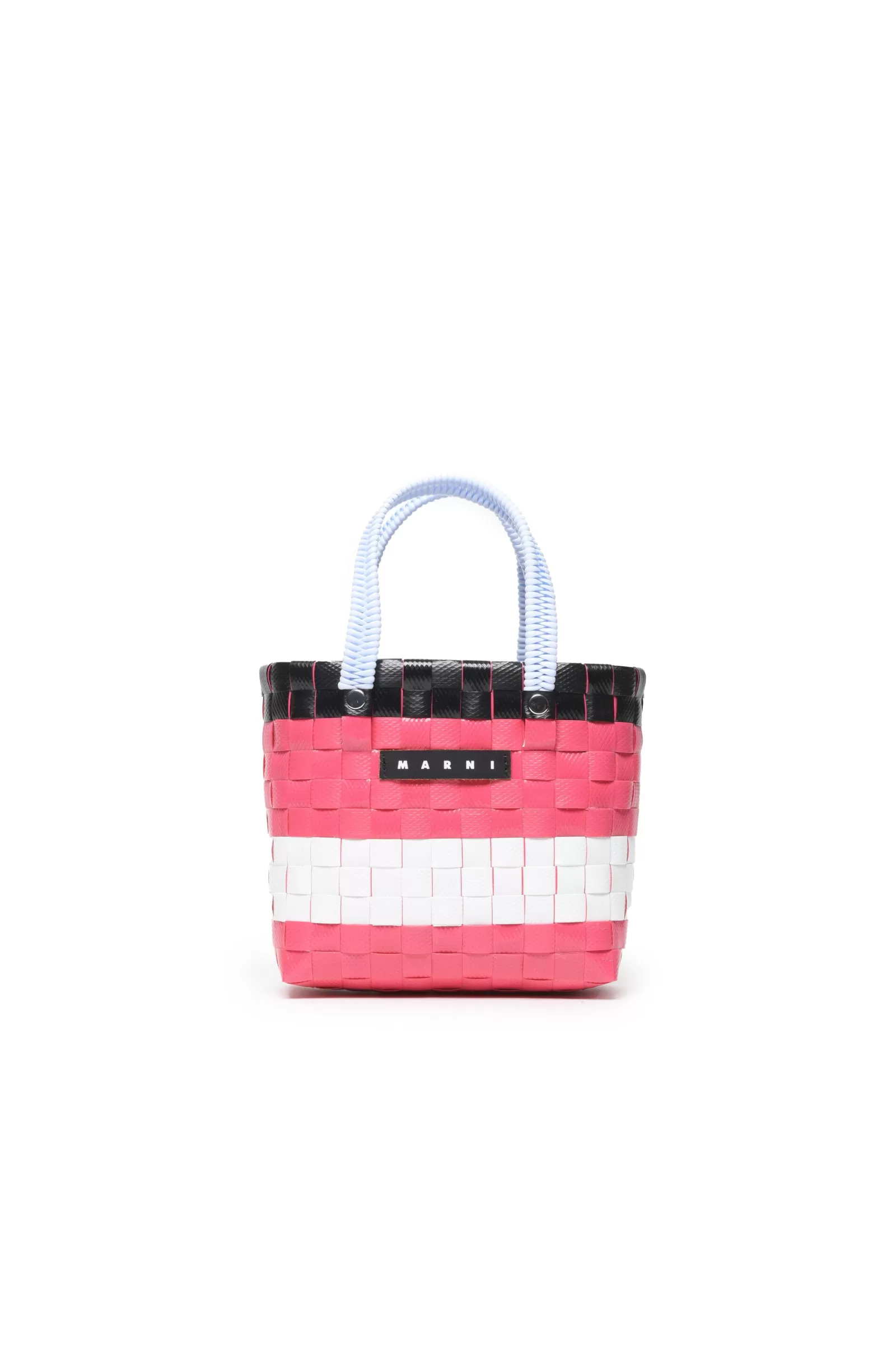 Borse E Zaini<MARNI Borsa Ad Intreccio Sunday Morning Bag Rosa Rossa