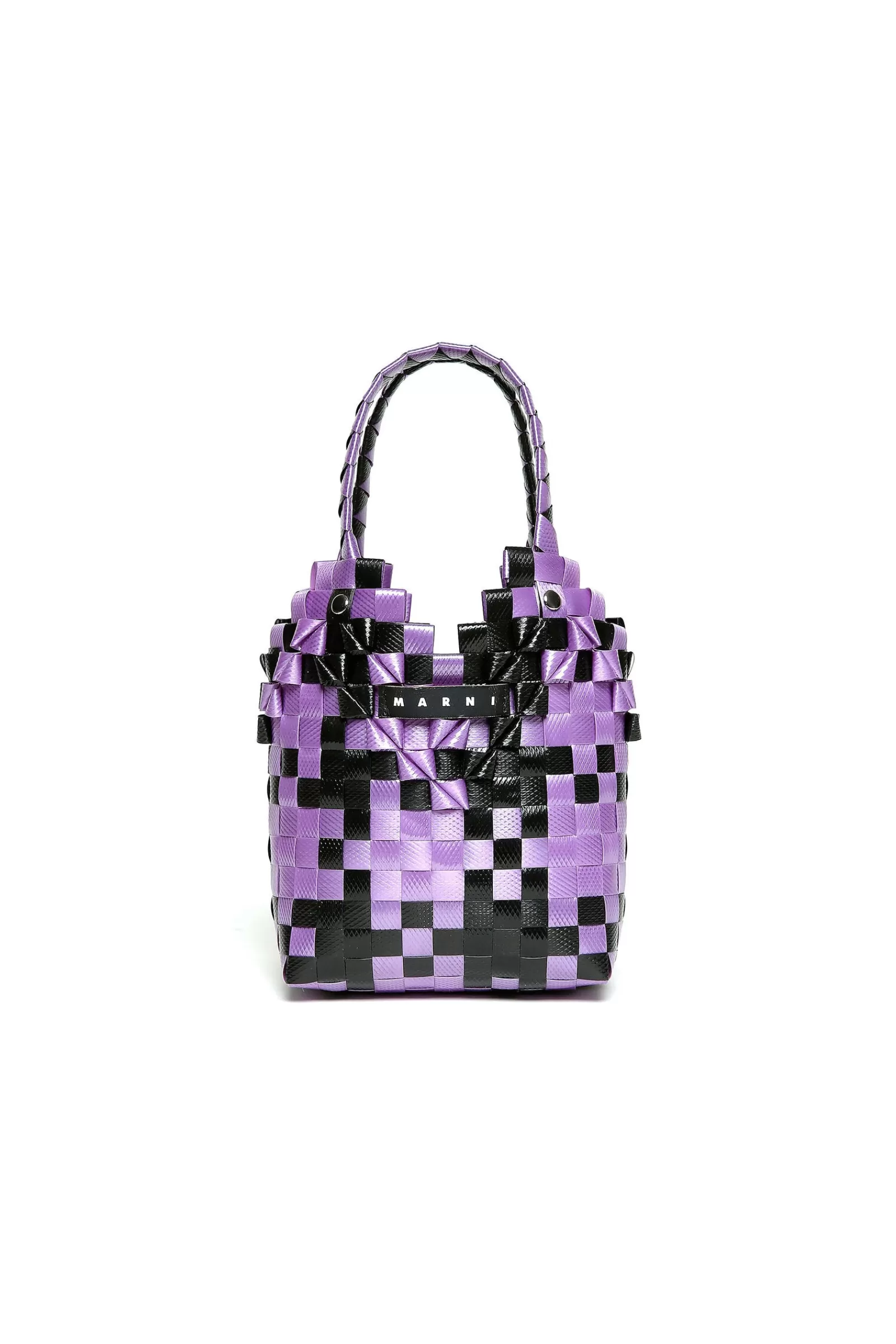 Borse E Zaini<MARNI Borsa Diamond Lilla Con Logo Lavanda