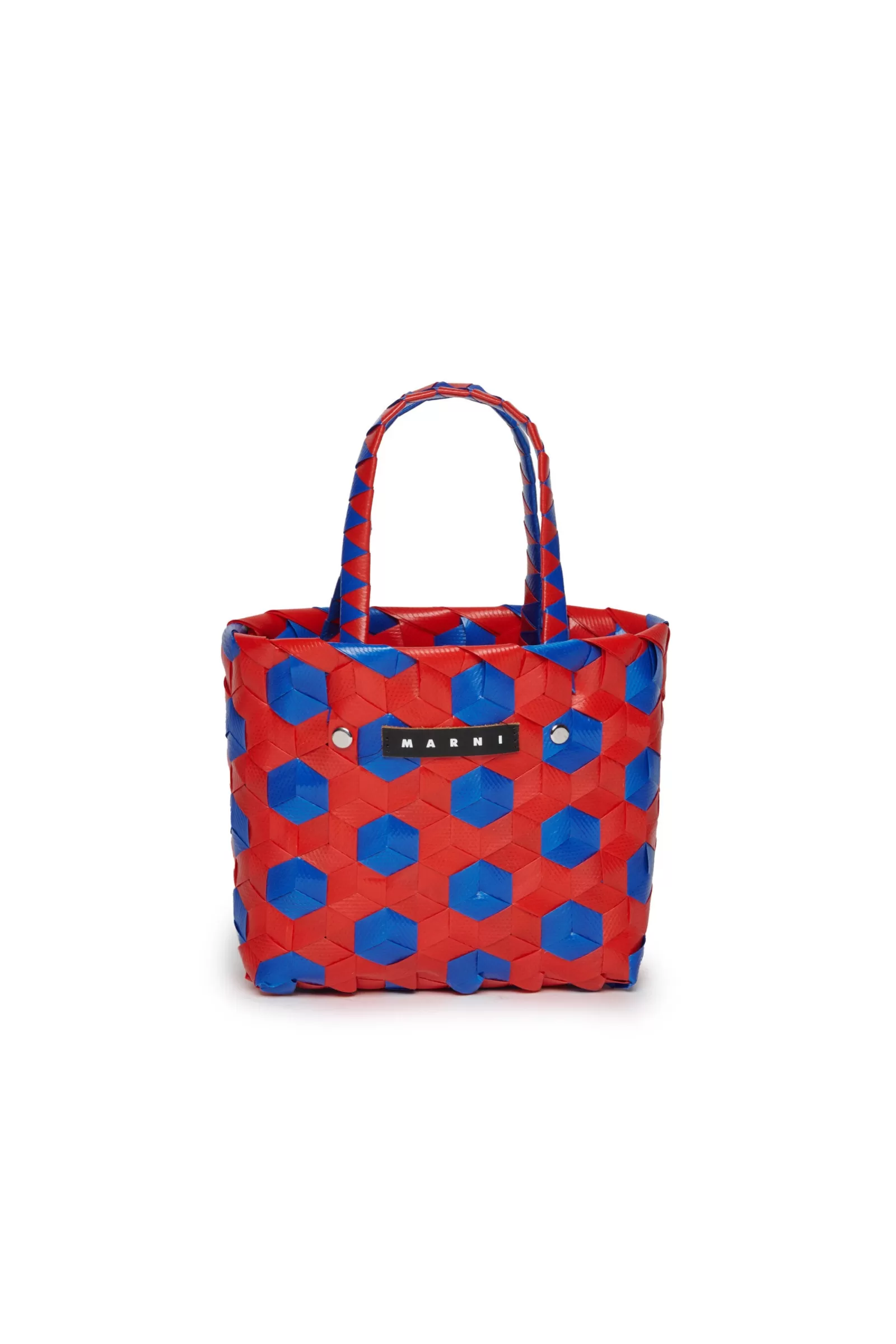 Borse E Zaini<MARNI Borsa Dot Ad Intreccio Rosso