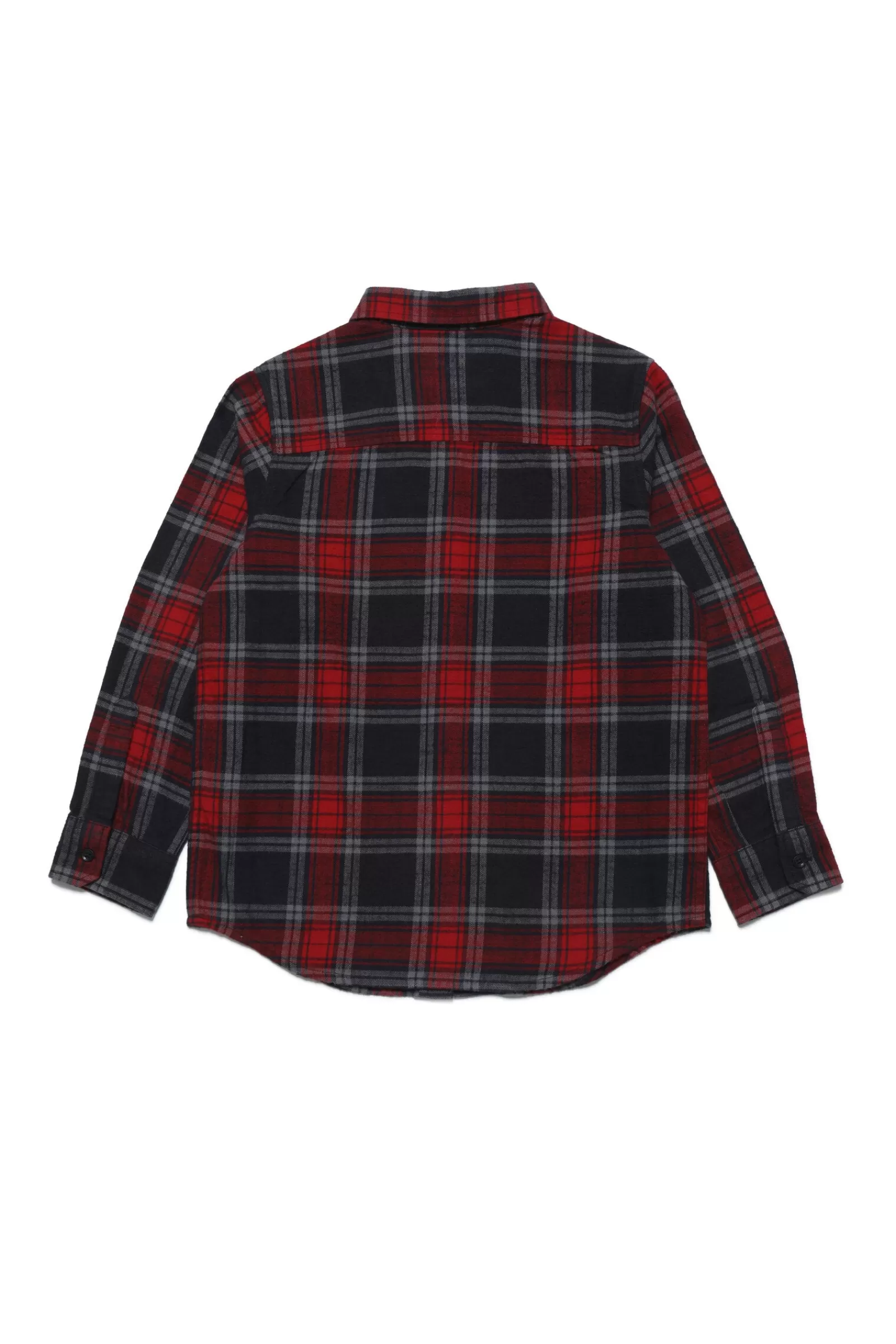 Camicie<DIESEL Camicia In Flanella A Quadri Rosso