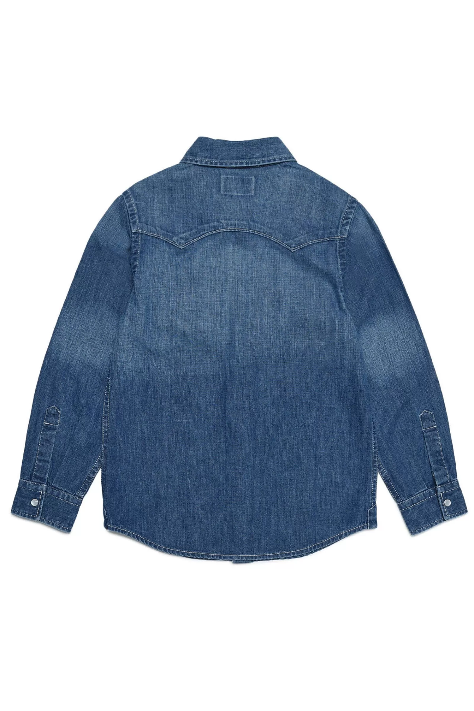 Camicie<DIESEL Camicia In Light Denim Blu Denim