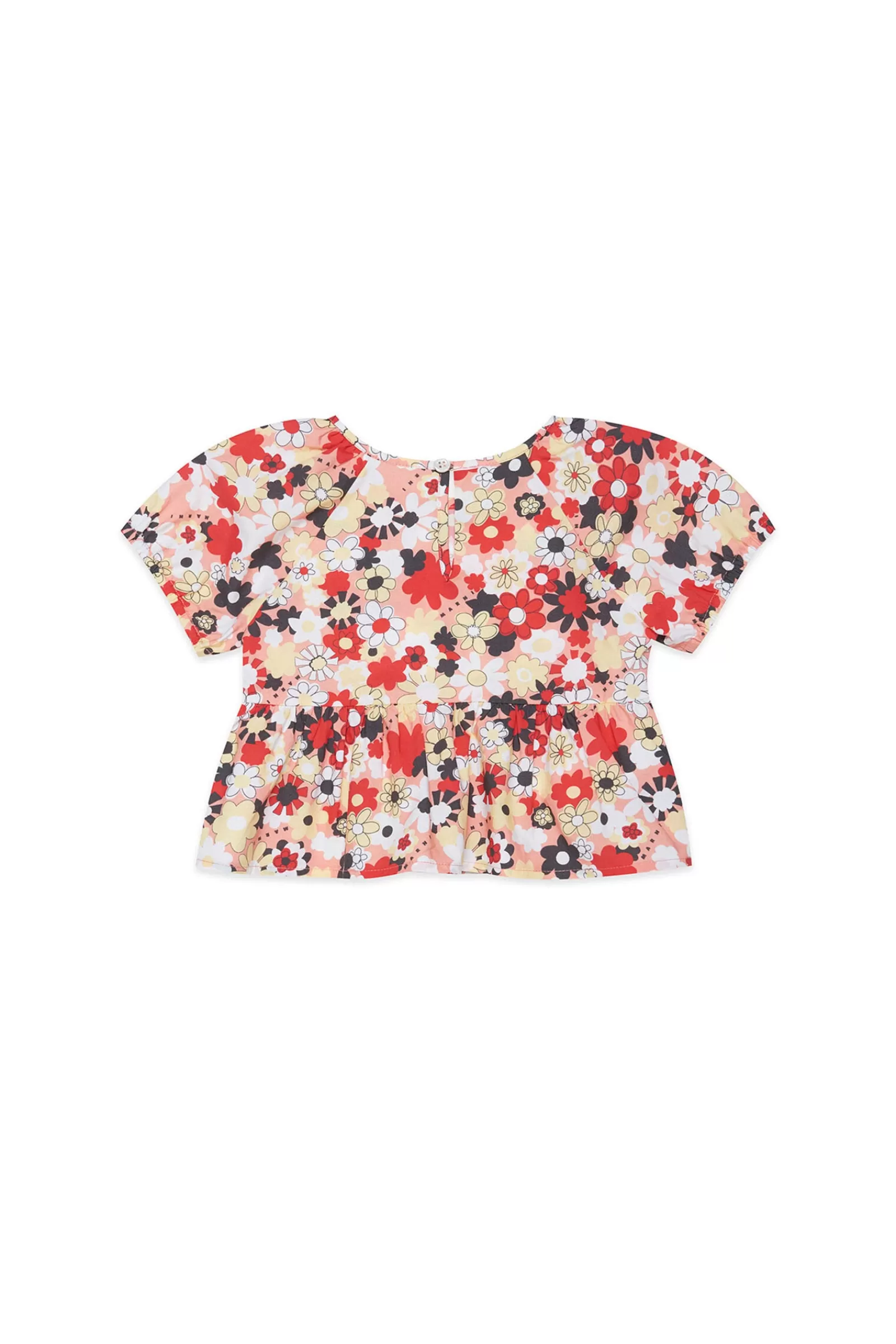 Camicie<MARNI Camicia In Popeline Con Motivo Allover Fiori Rosa Fiore