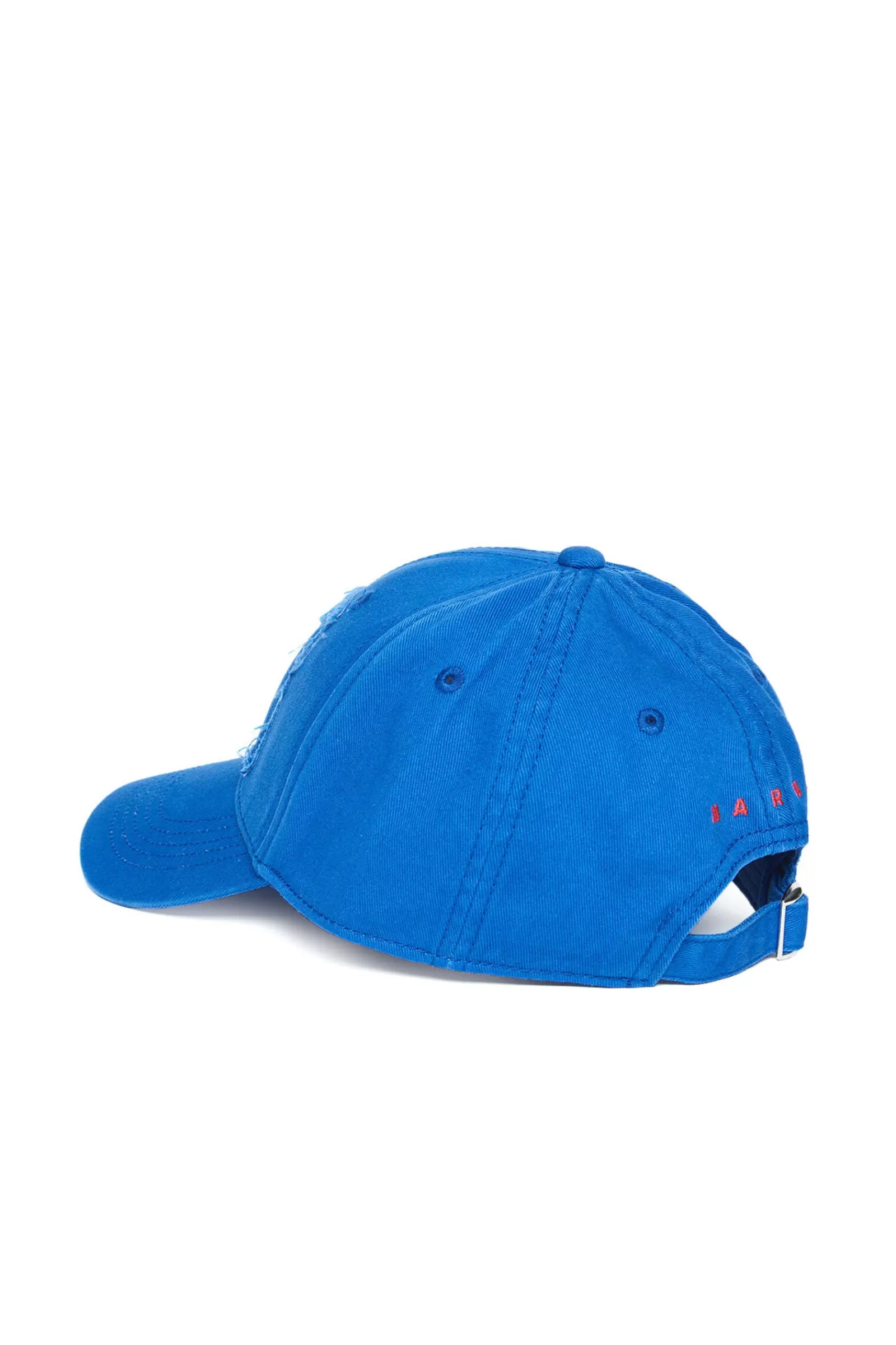 Berretti E Cappelli<MARNI Cappello Blu Baseball Con Logo Big M Blu Surf The Web