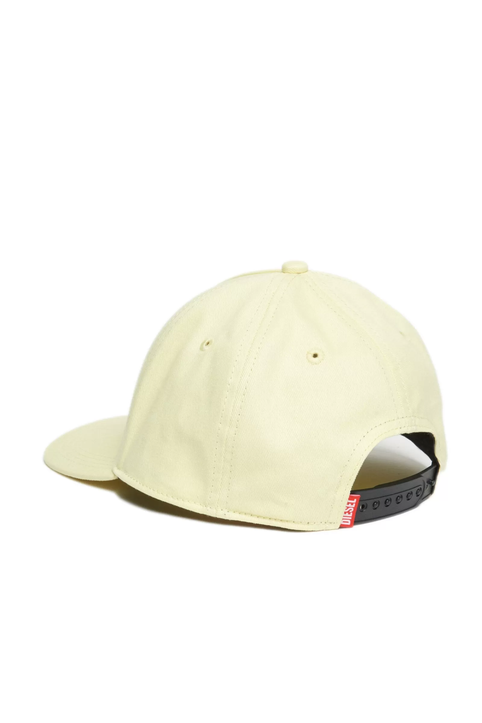 Berretti E Cappelli<DIESEL Cappello Da Baseball Giallo In Gabardina Con Logo Limonata