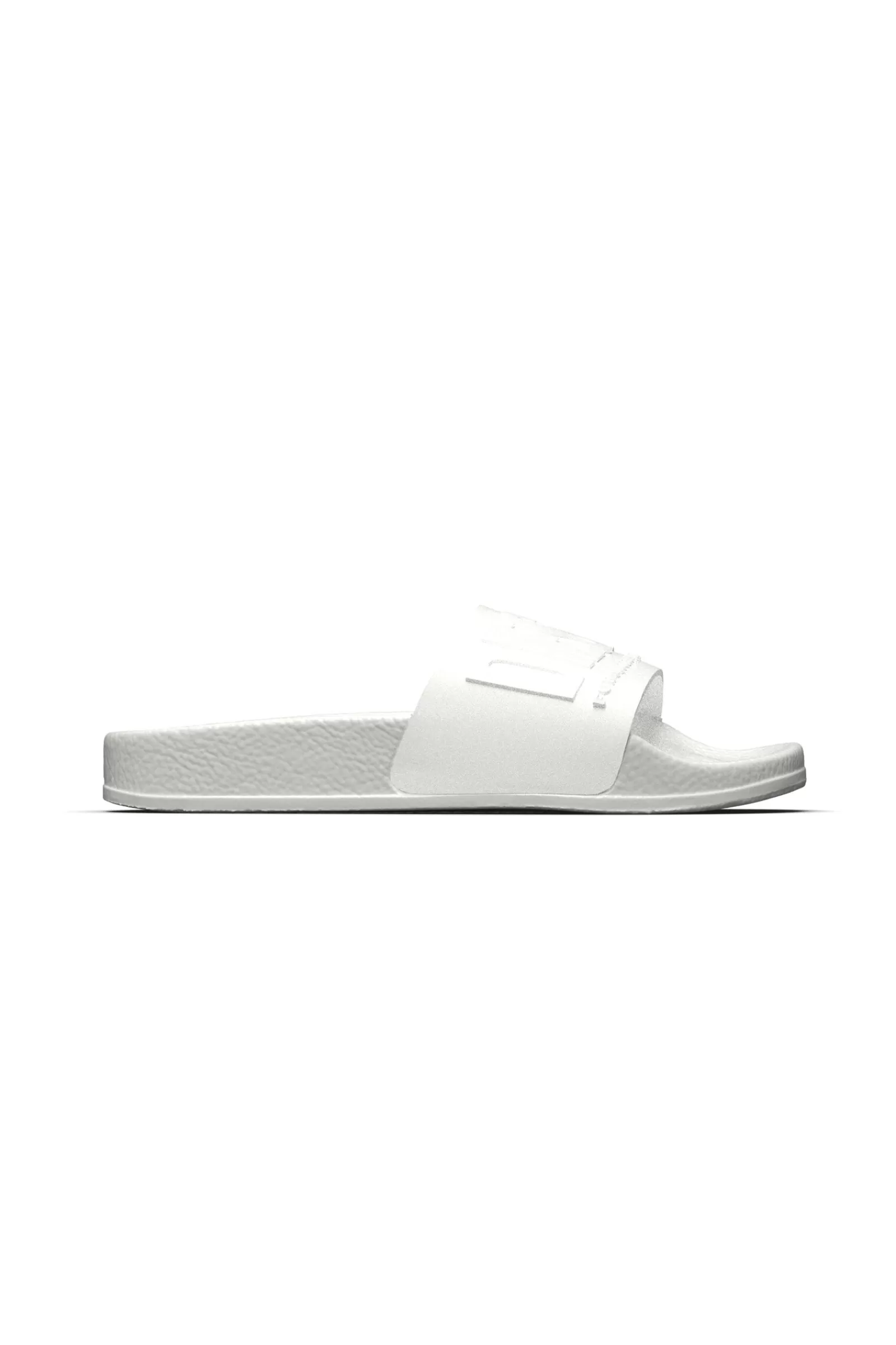 Sandali E Ciabatte<DIESEL Ciabatte Slide Mayemi Bianche Con Logo Embossed Bianco