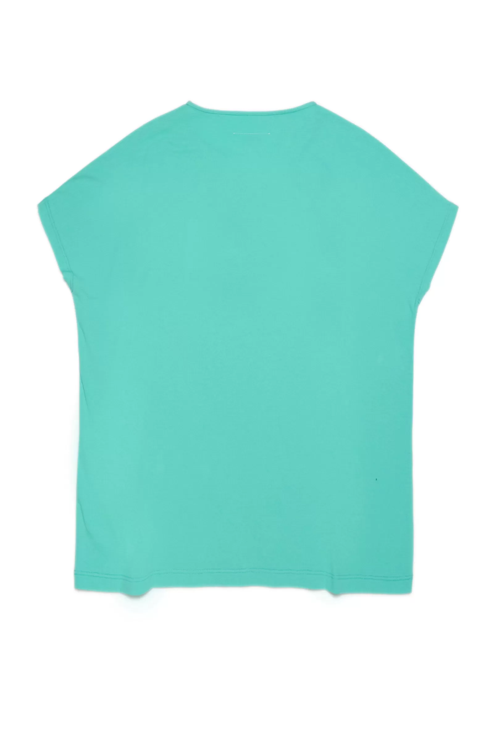 Costumi Da Bagno<MM6 MAISON MARGIELA Copricostume Acquamarina Maxi T-Shirt In Jersey Verde Acquamarina