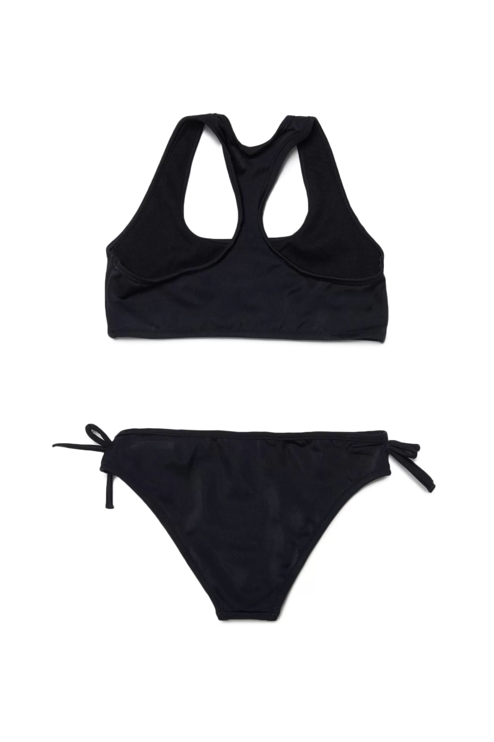 Costumi Da Bagno<N°21 Costume Bikini In Lycra Con Logo Nero