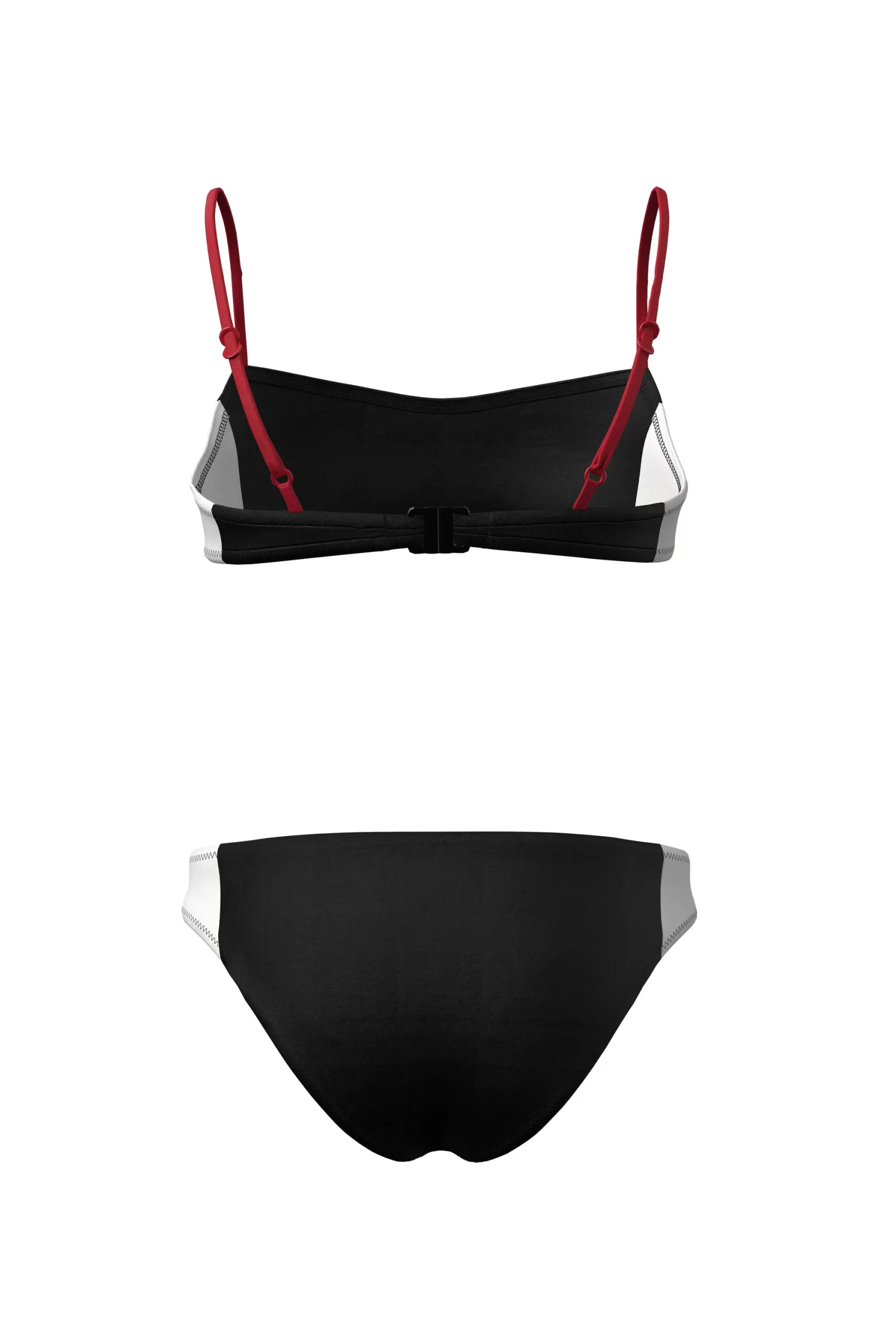 Costumi Da Bagno<DIESEL Costume Bikini In Lycra Con Logo Nero