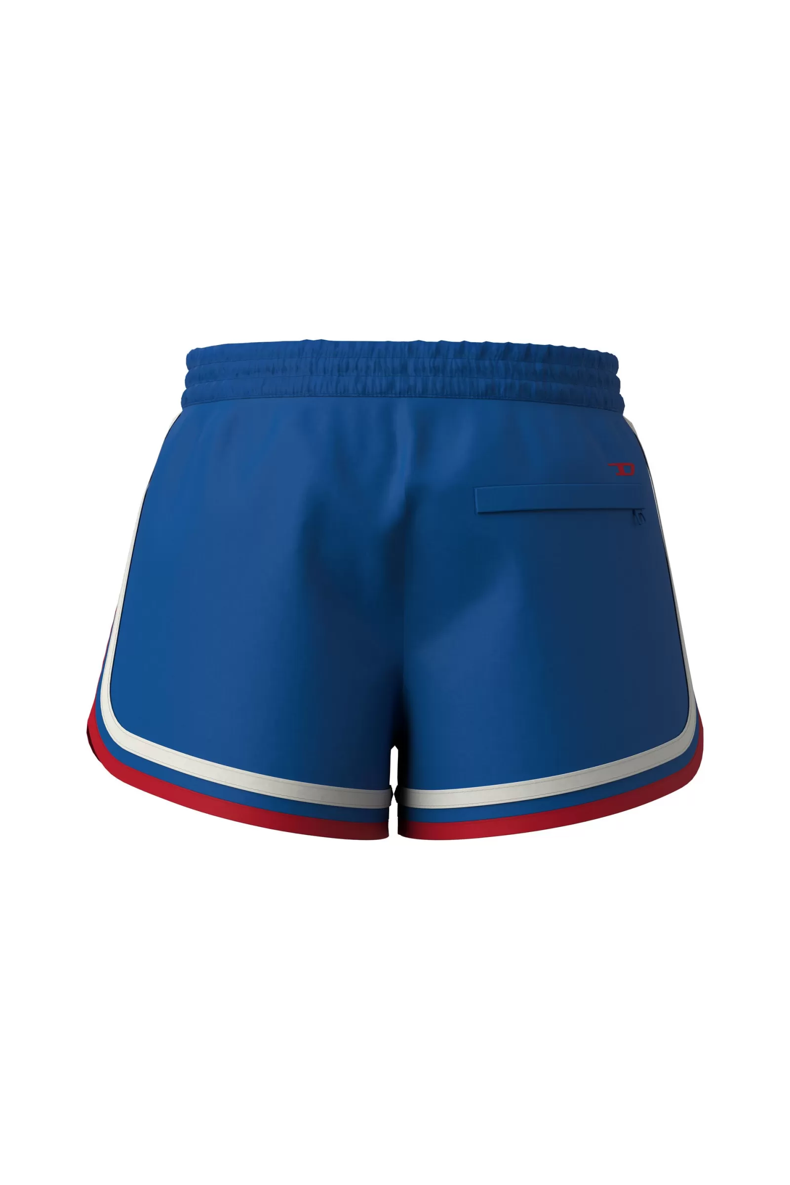 Costumi Da Bagno<DIESEL Costume Boxer Blu Con Logo Blu Principessa