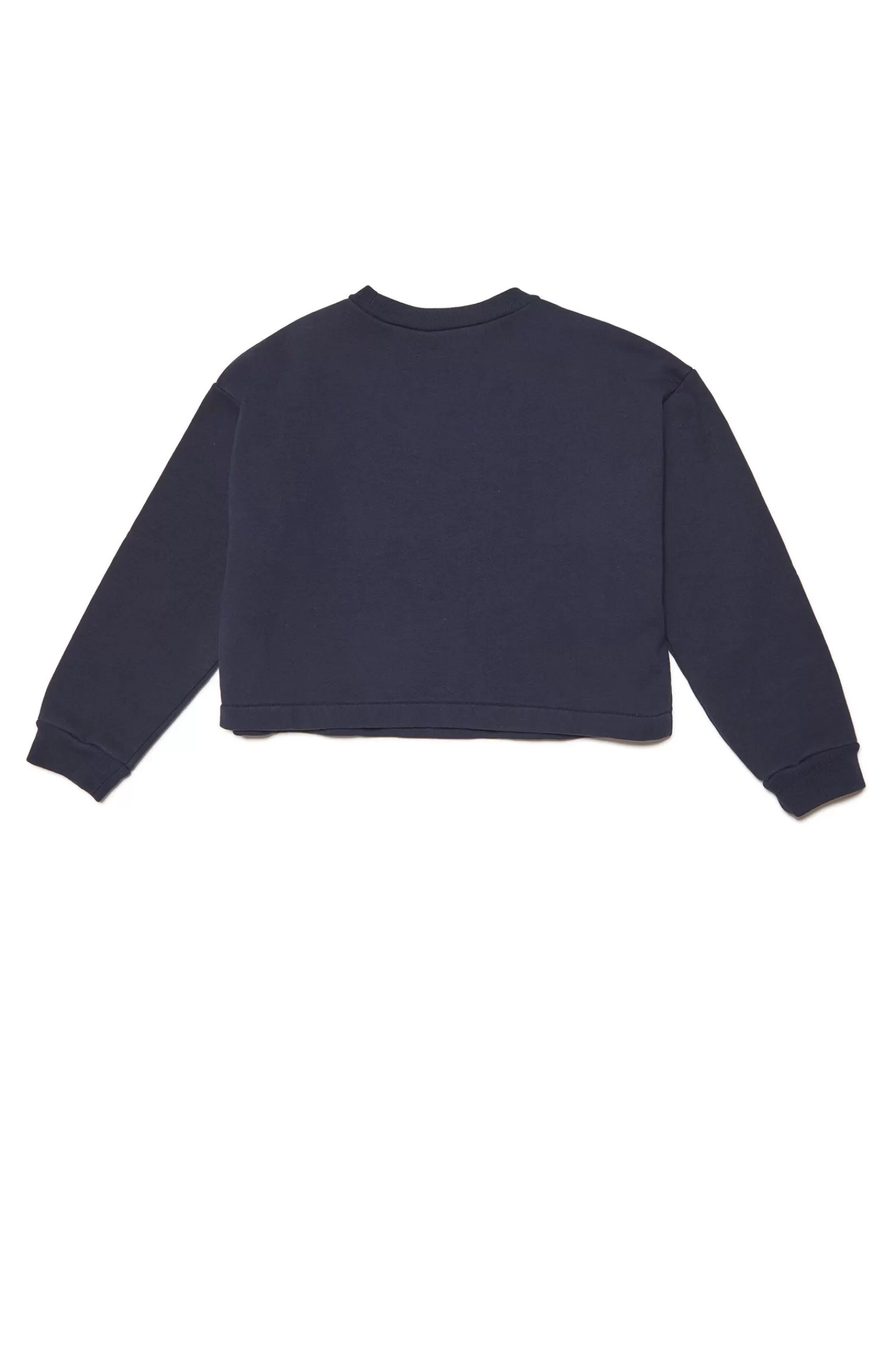 Felpe<MARNI Felpa Girocollo In Cotone A Motivo Allover Dots Blu Navy