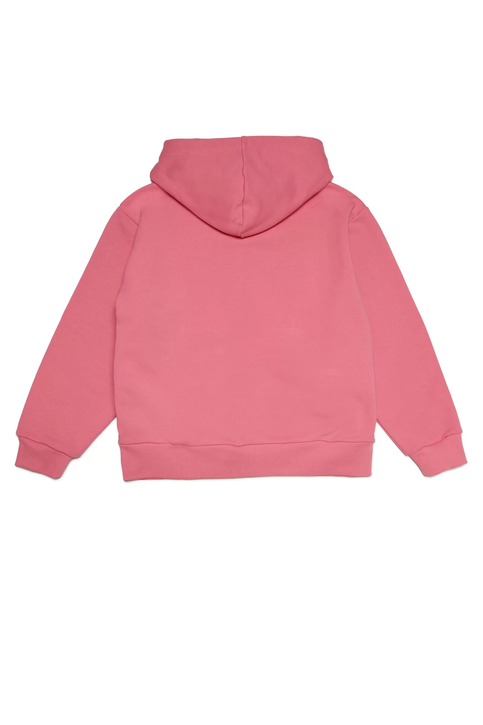 Felpe<MARNI Felpa In Cotone Con Cappuccio, Zip E Logo Rosa Caramella