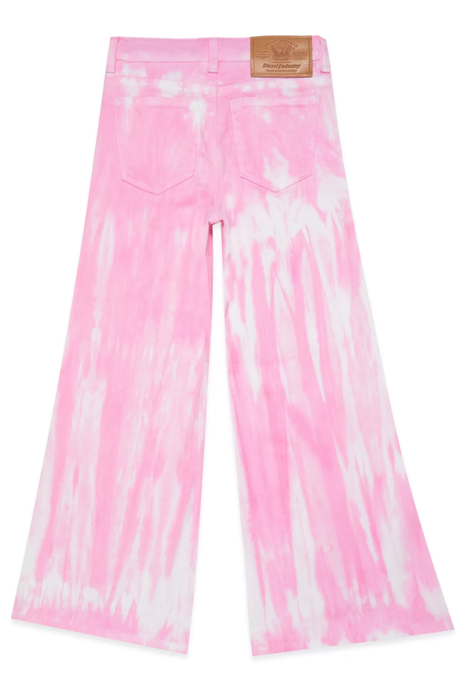 Jeans<DIESEL Jeans 1978 Flare Con Effetto Tie Dye Rosa Pastello