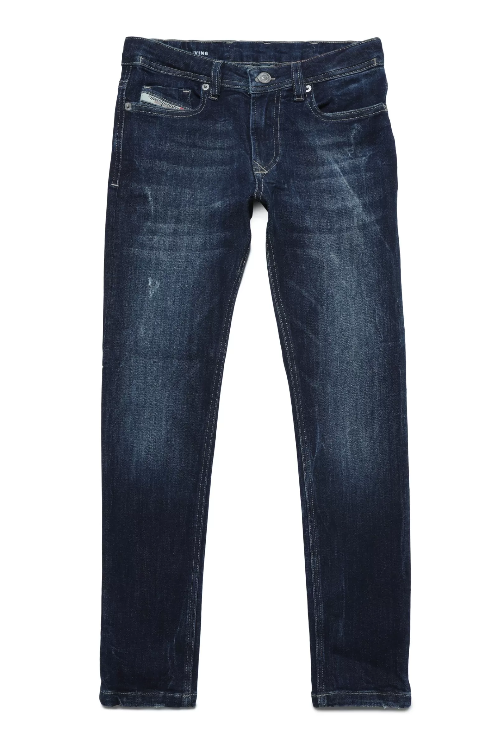 Jeans<DIESEL Jeans 1979 Sleenker Skinny Blu Scuro Sfumato Con Abrasioni Blu Denim