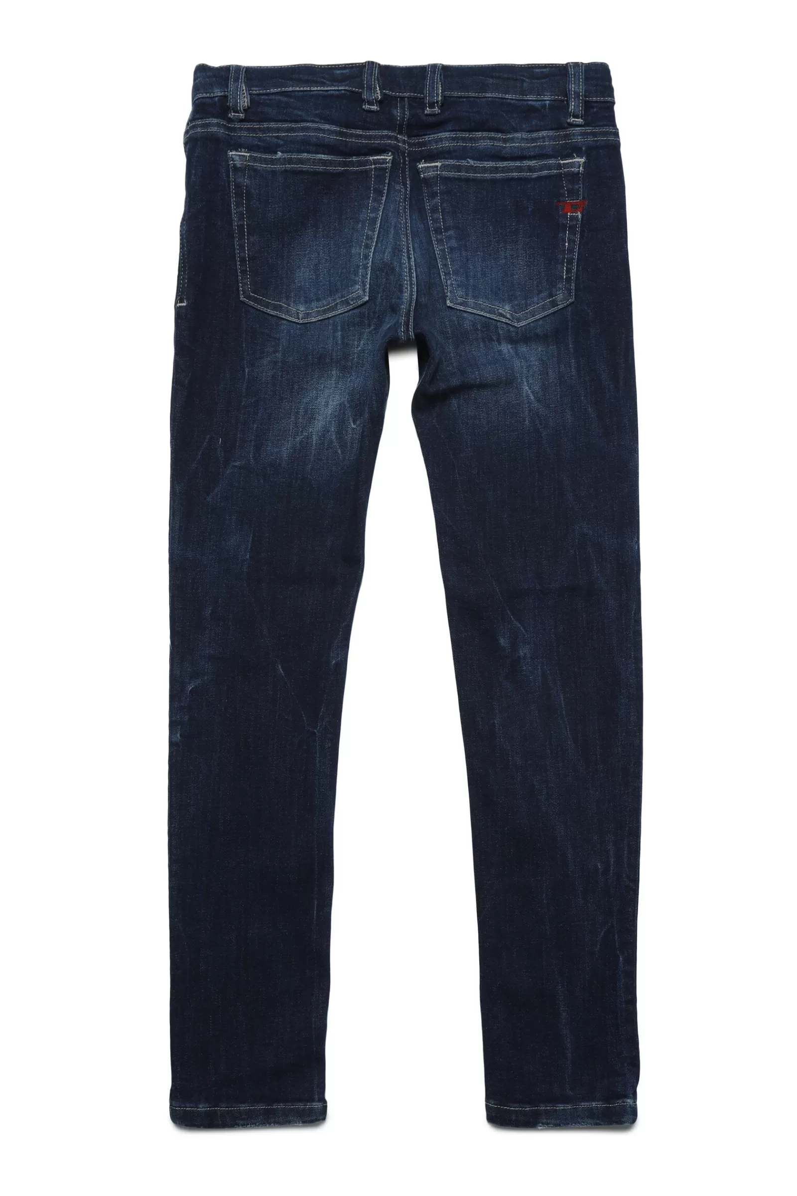 Jeans<DIESEL Jeans 1979 Sleenker Skinny Blu Scuro Sfumato Con Abrasioni Blu Denim