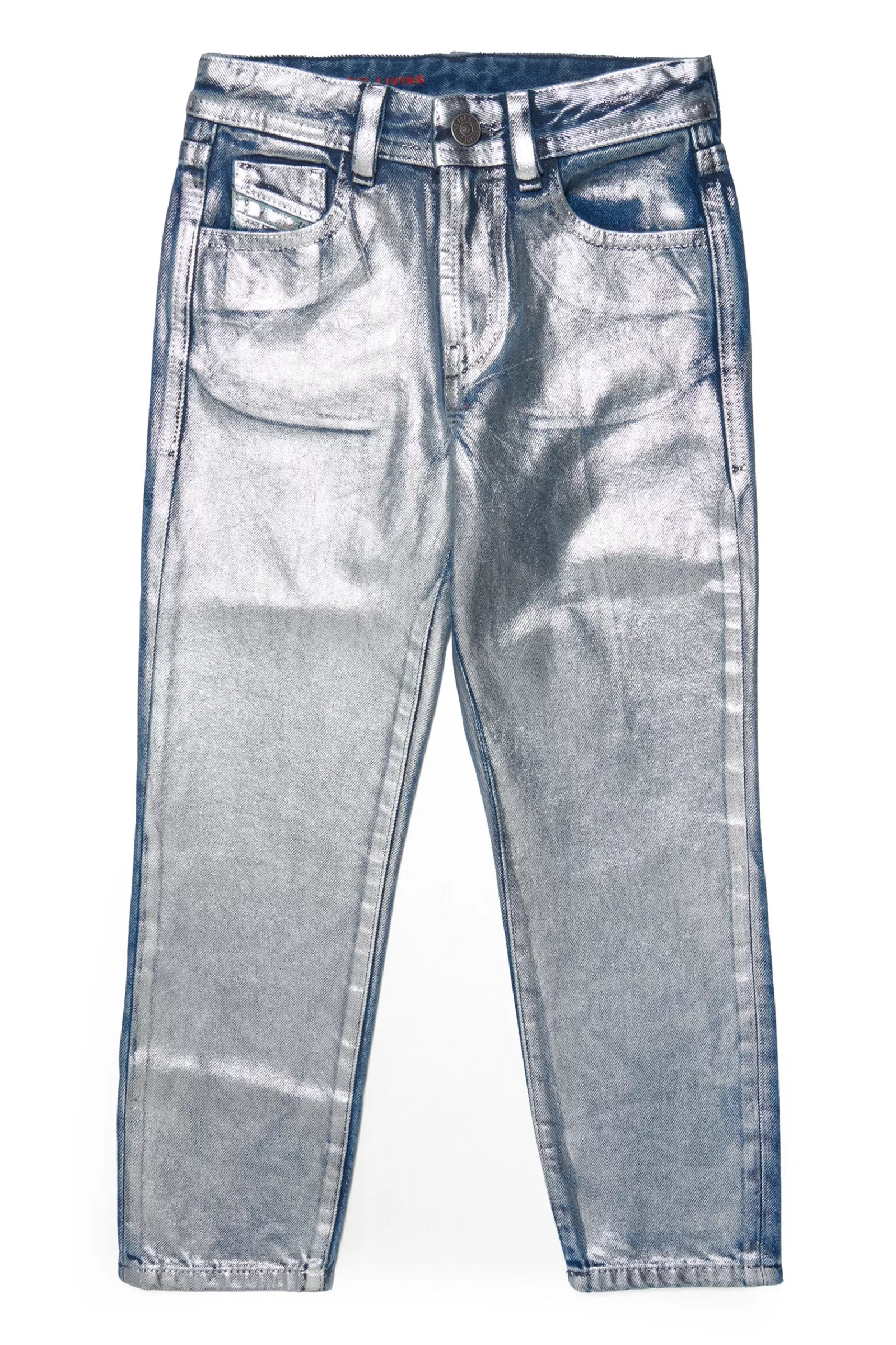 Jeans<DIESEL Jeans 2004 Tapered Effetto Metallizzato Argento