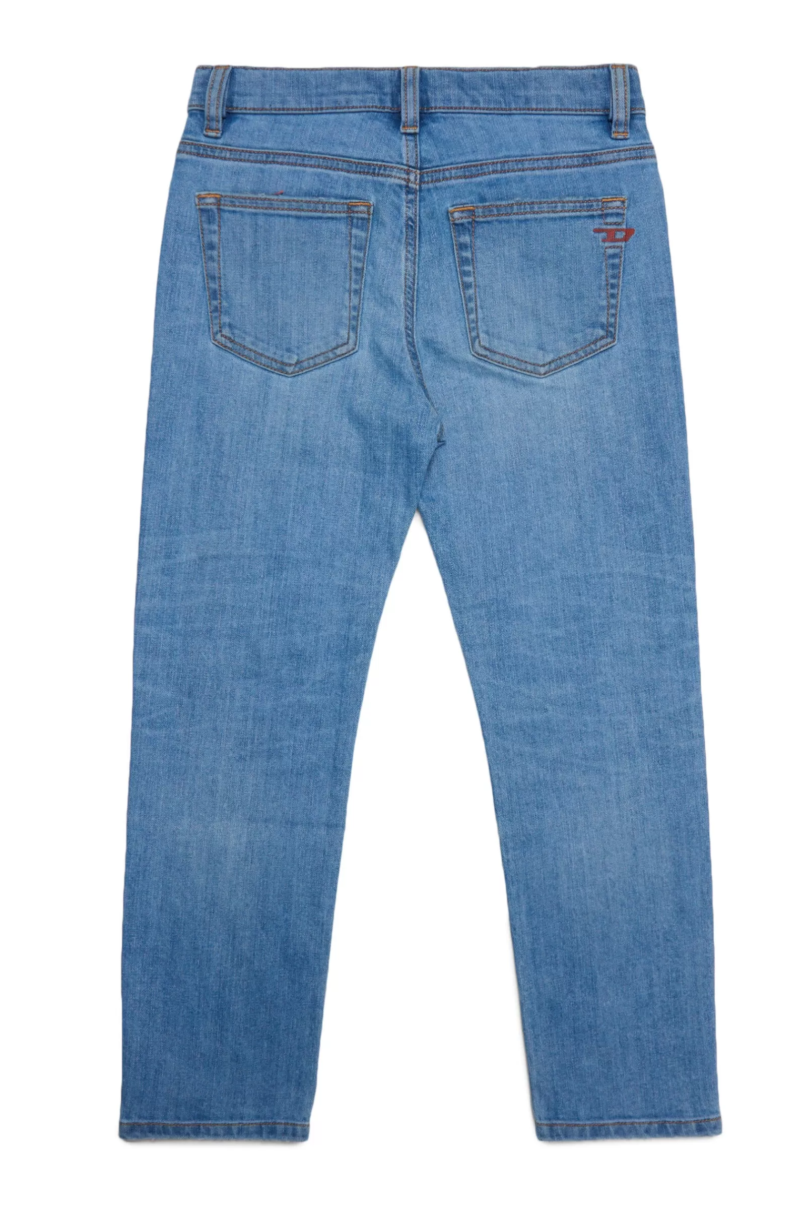 Jeans<DIESEL Jeans 2020 D-Viker Straight A Vita Alta Blu Denim