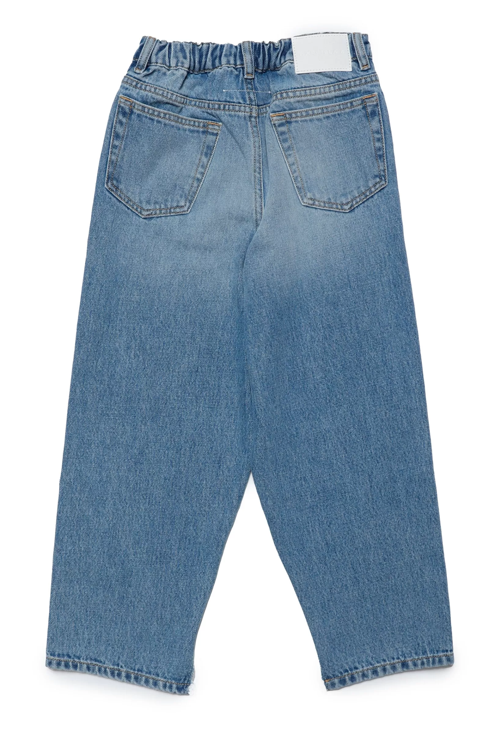 Jeans<MM6 MAISON MARGIELA Jeans Wide Fit Blu Medio Sfumato Blu Denim