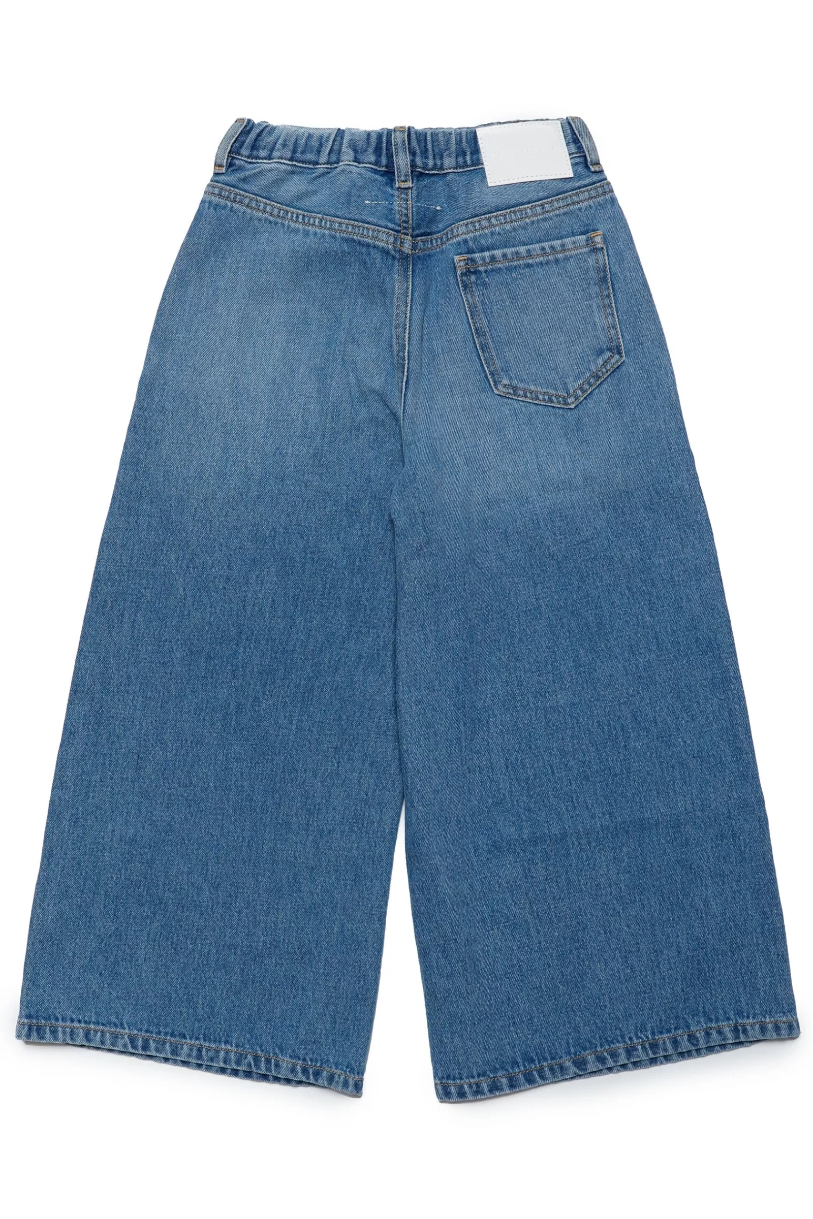 Jeans<MM6 MAISON MARGIELA Jeans Wide Fit Blu Medio Sfumato Blu Denim