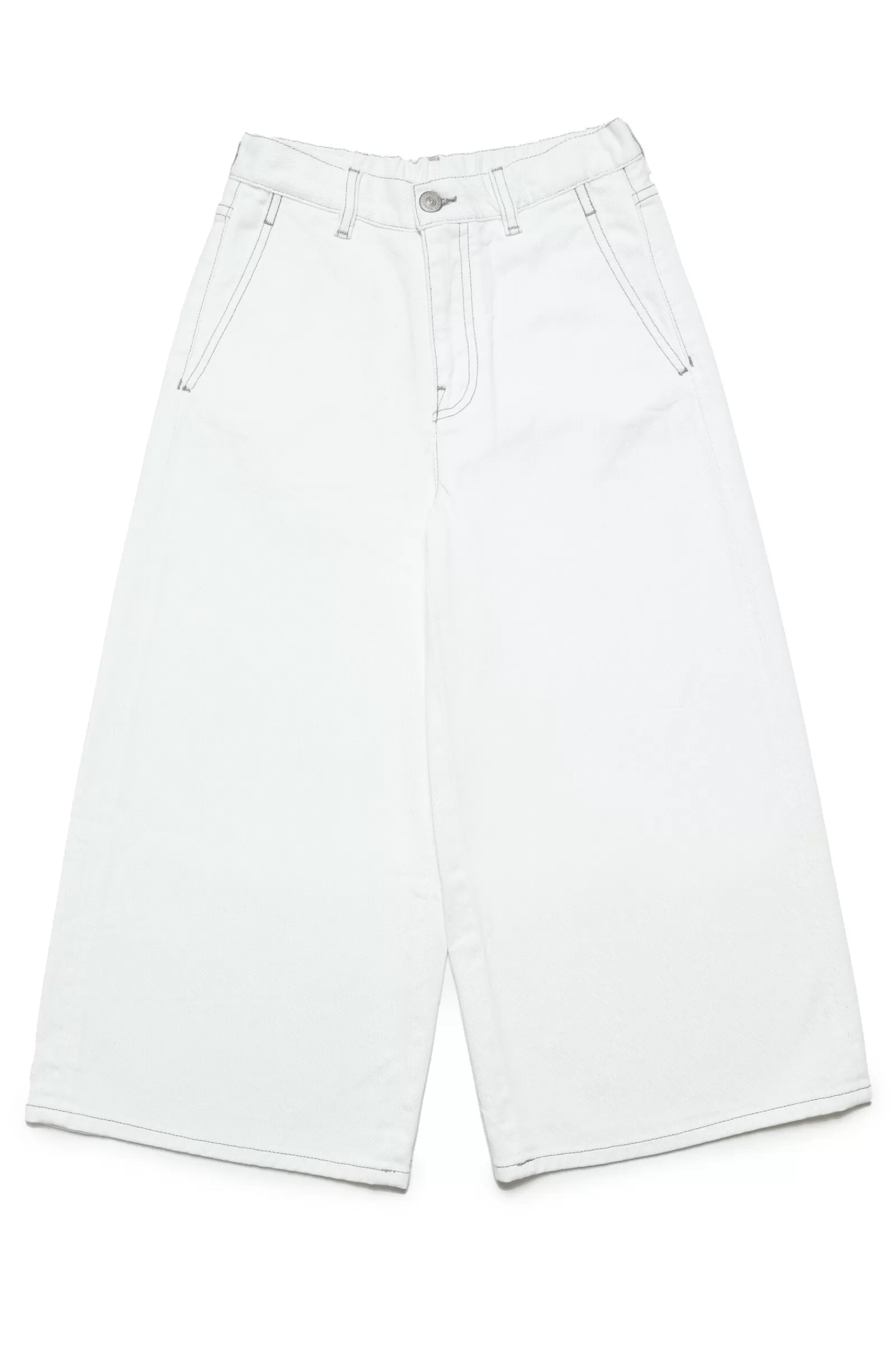 Jeans<MM6 MAISON MARGIELA Jeans Wide Fit Off-White Bianco Sporco