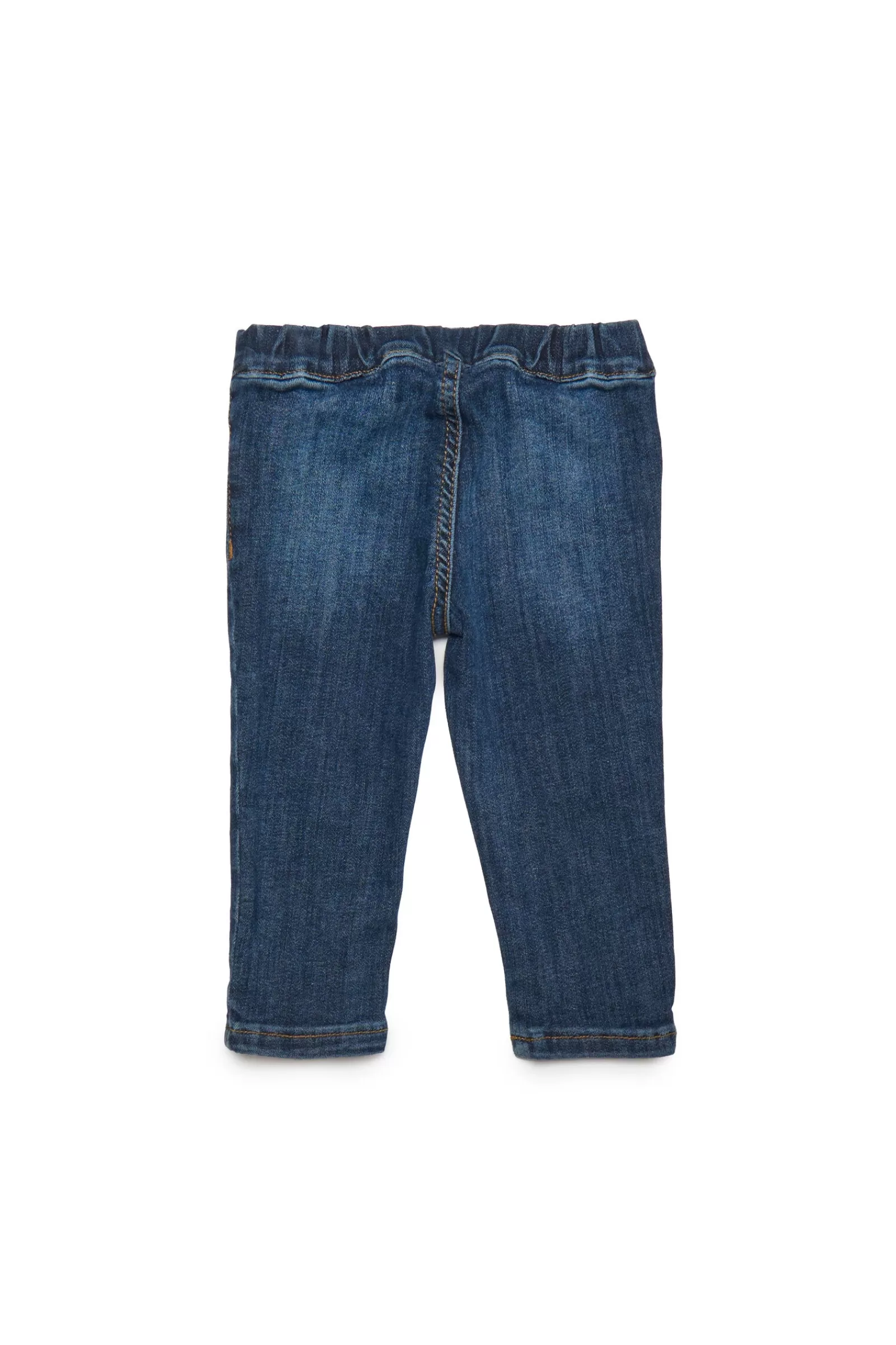 Pantaloni E Shorts<DIESEL Jeggings Pexi-B Skinny Effetto Used Blu Denim