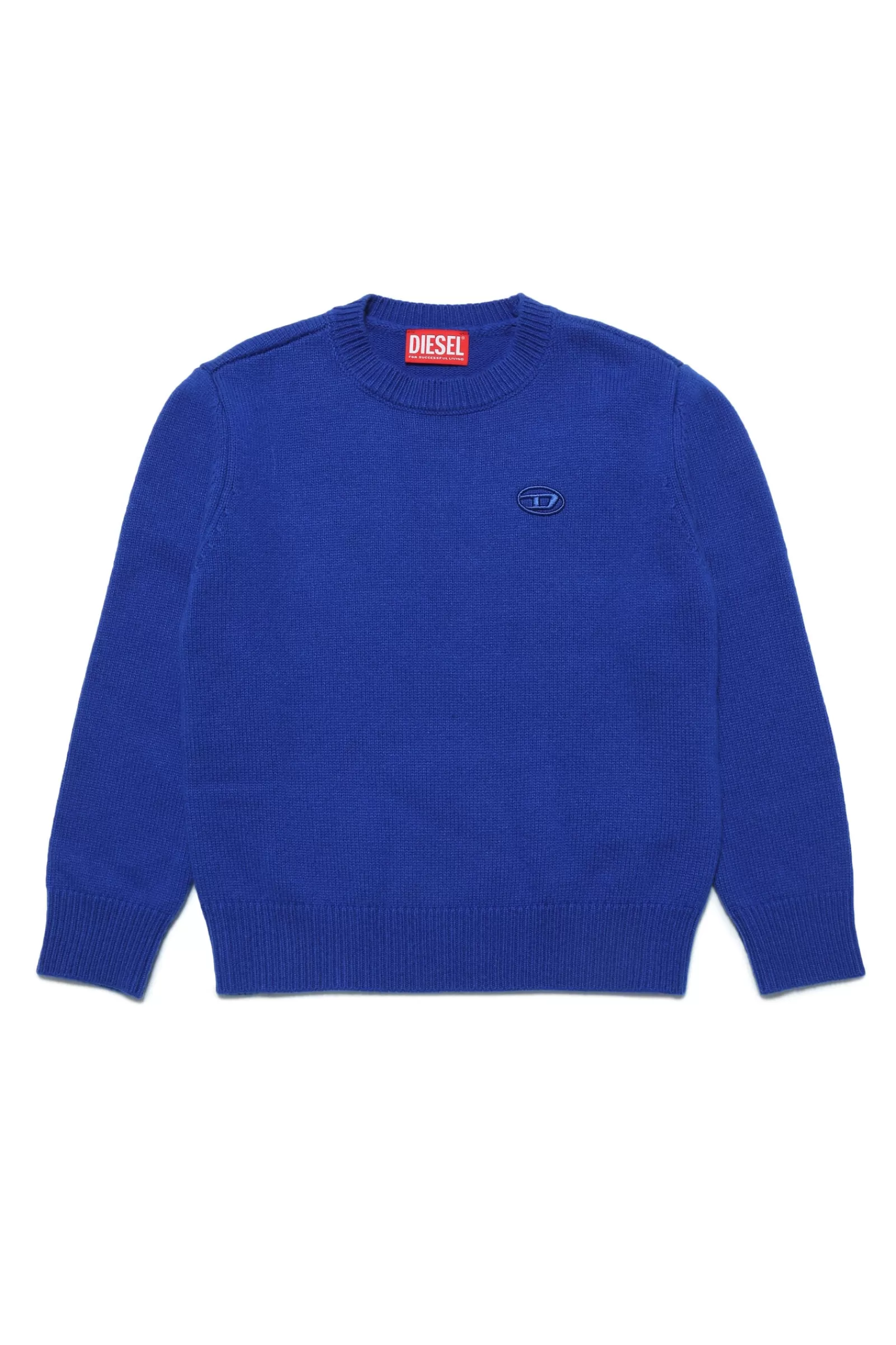 Maglieria<DIESEL Maglione In Misto Cashmere Con Logo Ricamato Surf The Web