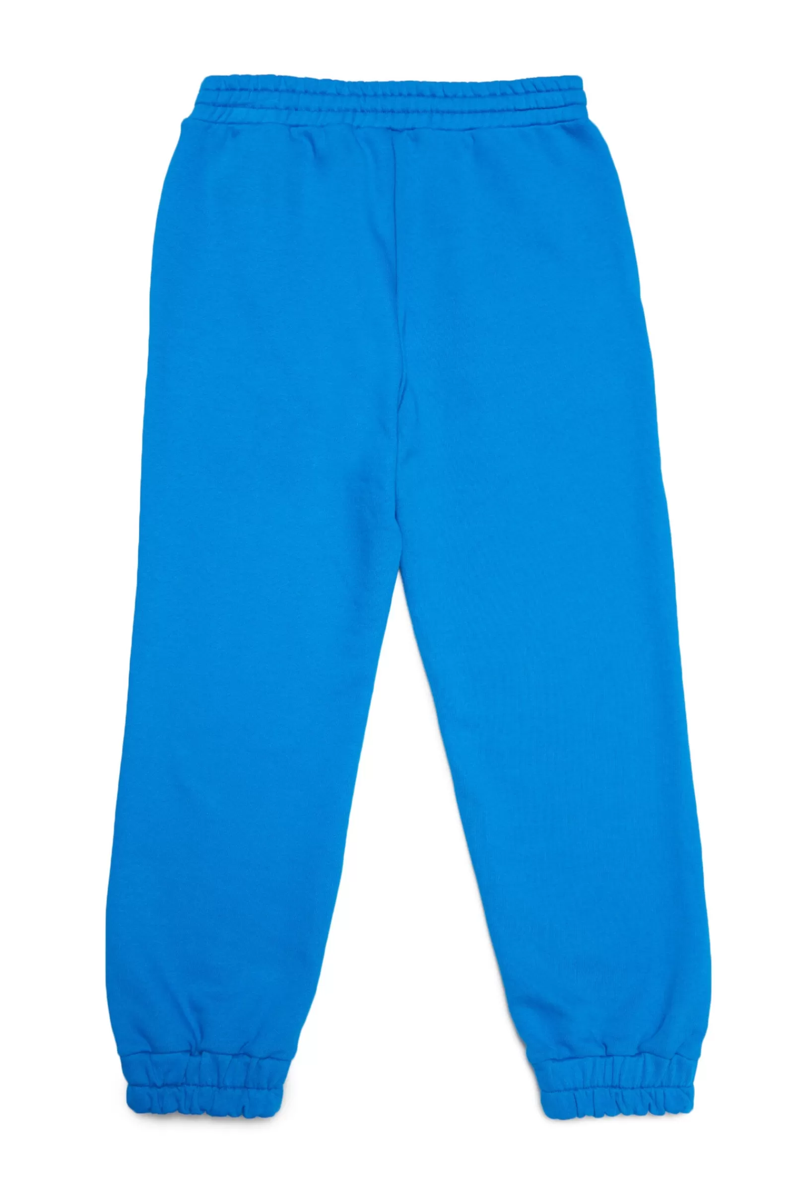 Pantaloni E Shorts<N°21 Pantaloni Azzurri In Felpa Con Logo Sezionato Blue Chiaro