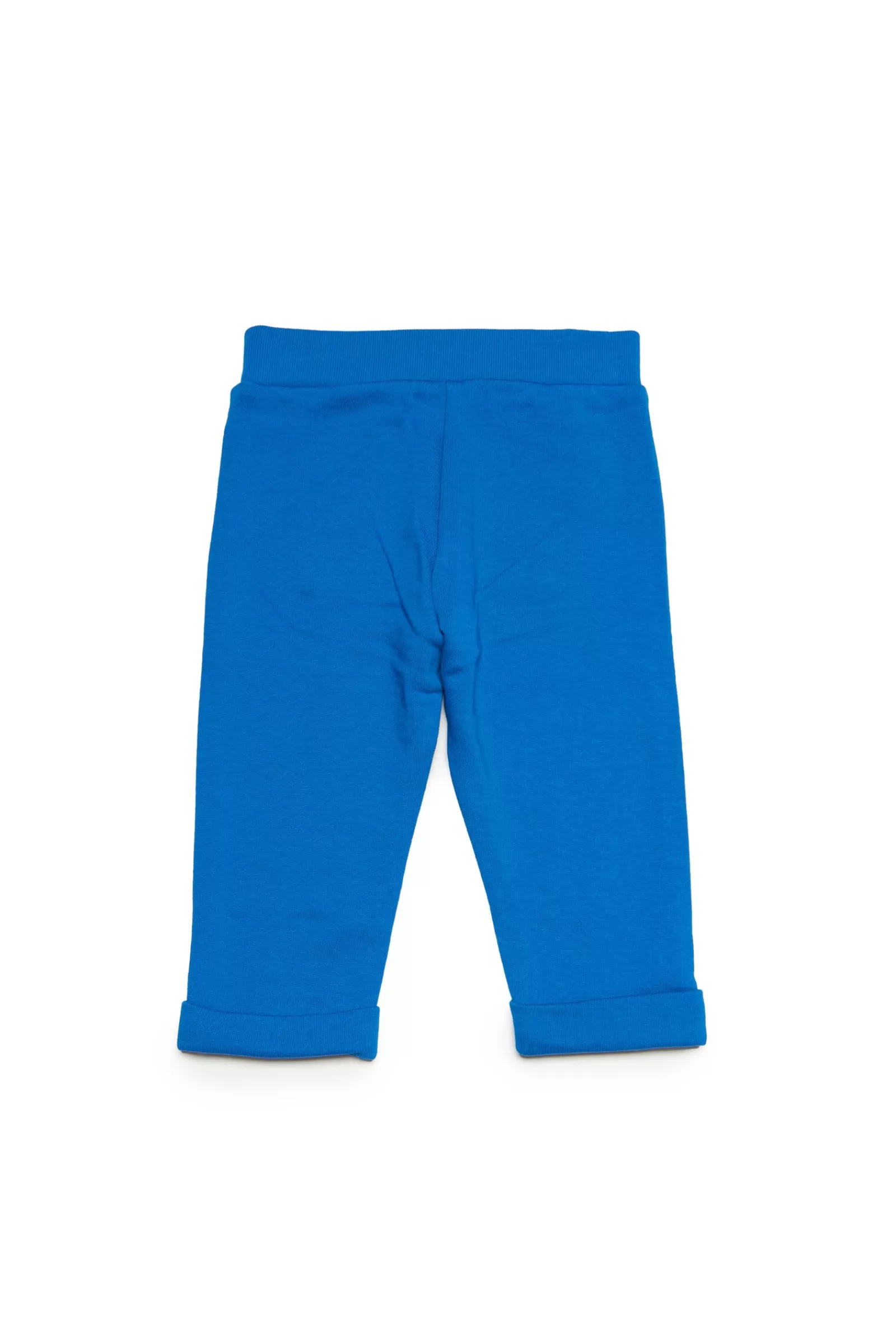 Pantaloni E Shorts<DIESEL Pantaloni Blu In Felpa Con Logo D Blu Principessa