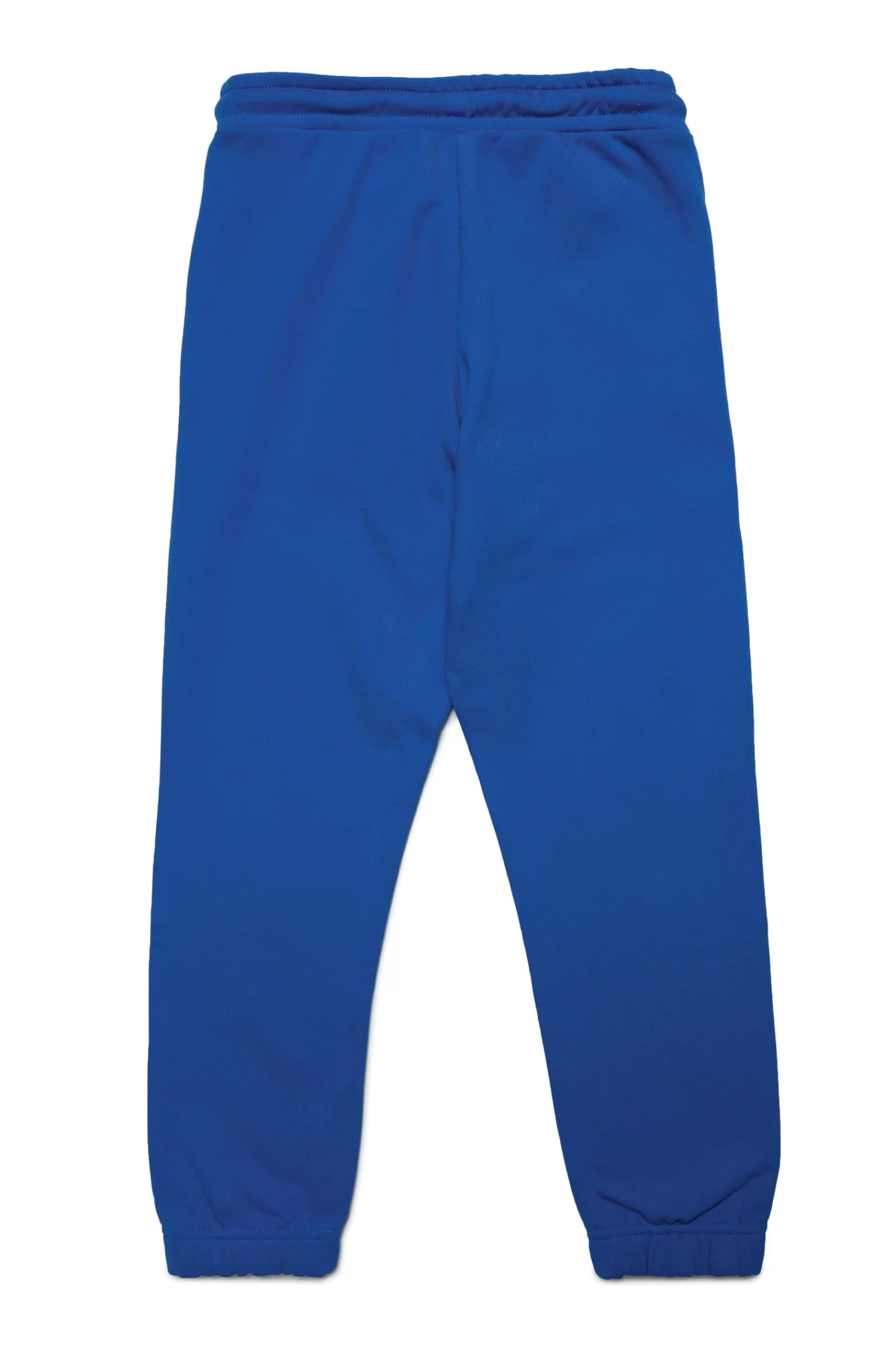 Pantaloni E Shorts<DIESEL Pantaloni Blu In Felpa Con Logo Industry Blu Principessa