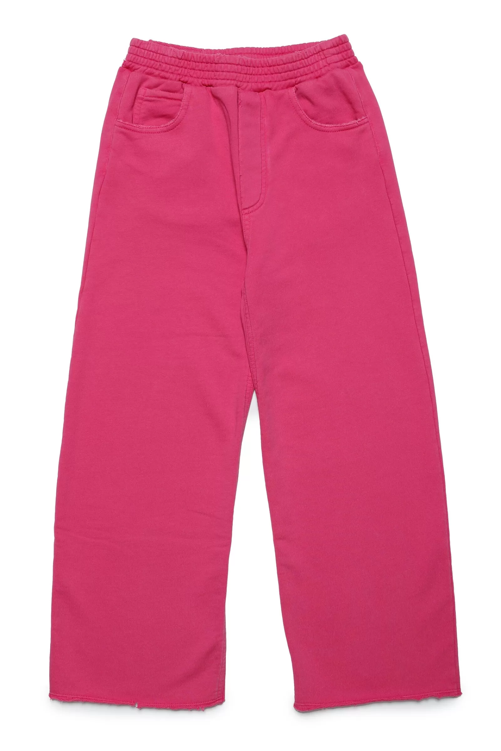 Pantaloni<MM6 MAISON MARGIELA Pantaloni Cinque Tasche In Felpa Rosa Extra