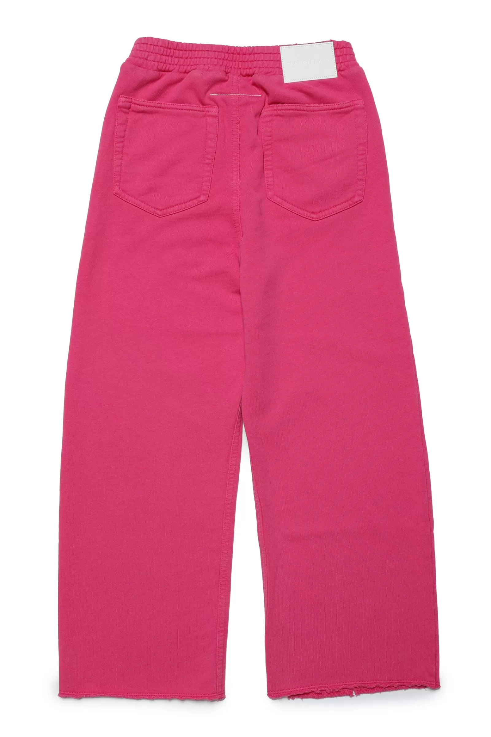 Pantaloni<MM6 MAISON MARGIELA Pantaloni Cinque Tasche In Felpa Rosa Extra