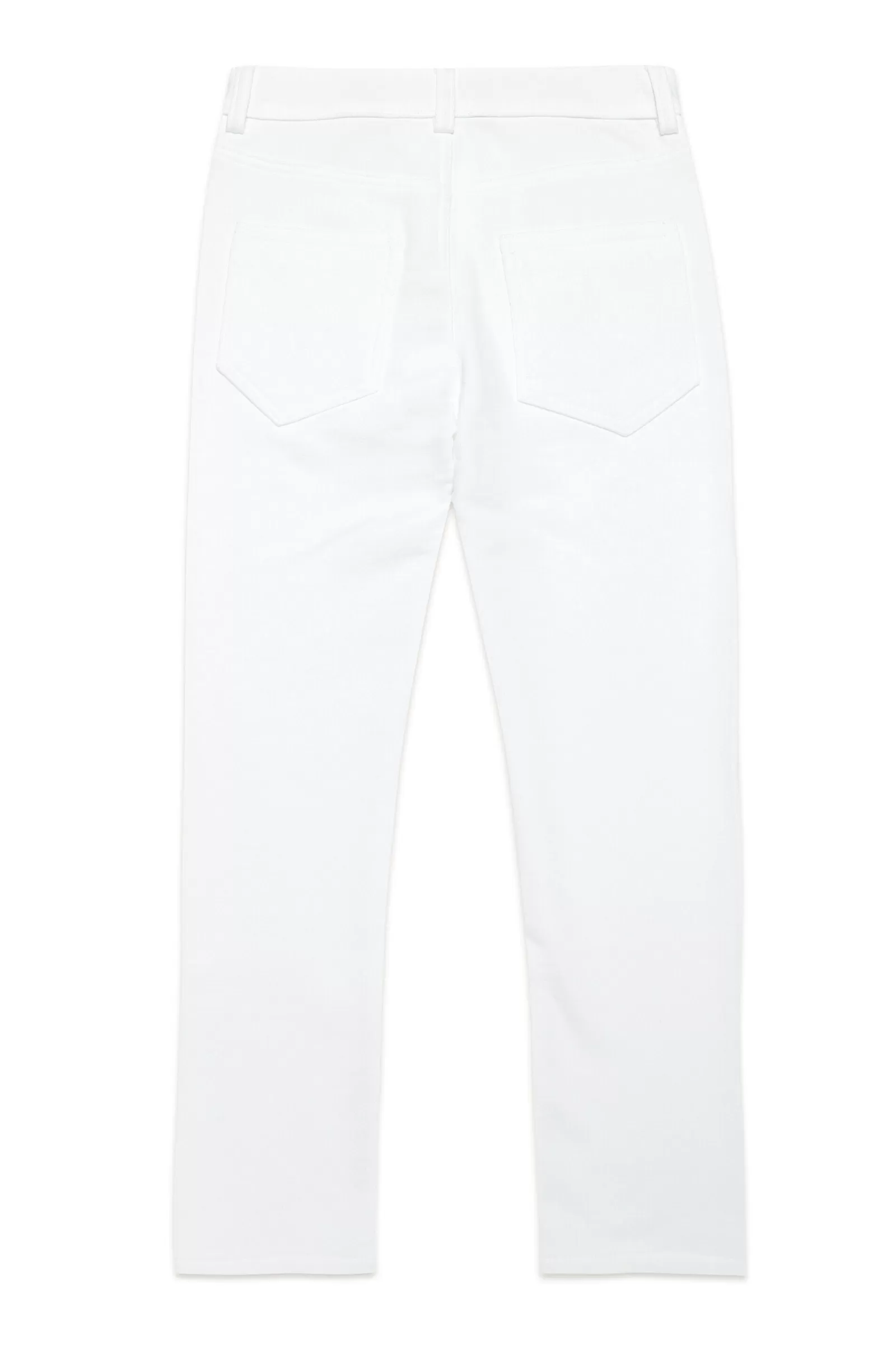 Pantaloni<N°21 Pantaloni Cinque Tasche In Felpa Bianco