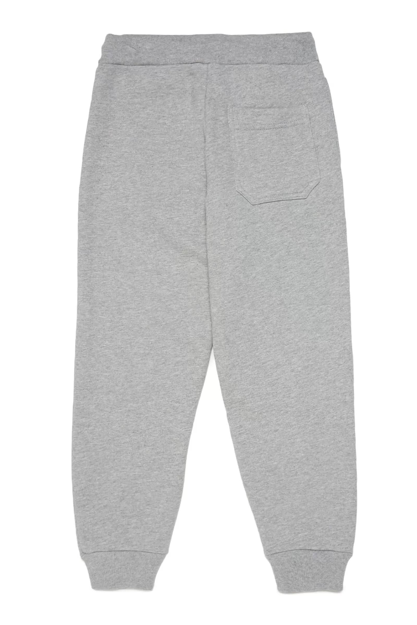 Pantaloni<MARNI Pantaloni Grigi In Felpa Con Logo Displaced Grigio Inox Melange