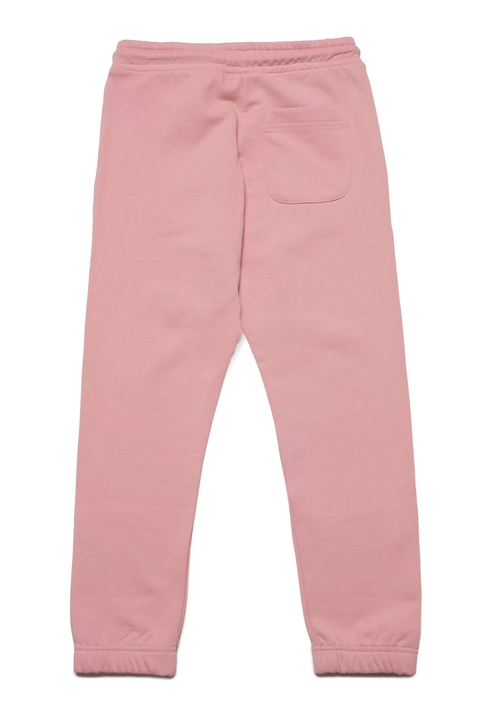 Pantaloni<DIESEL Pantaloni In Felpa Con Logo Rosa Caramella