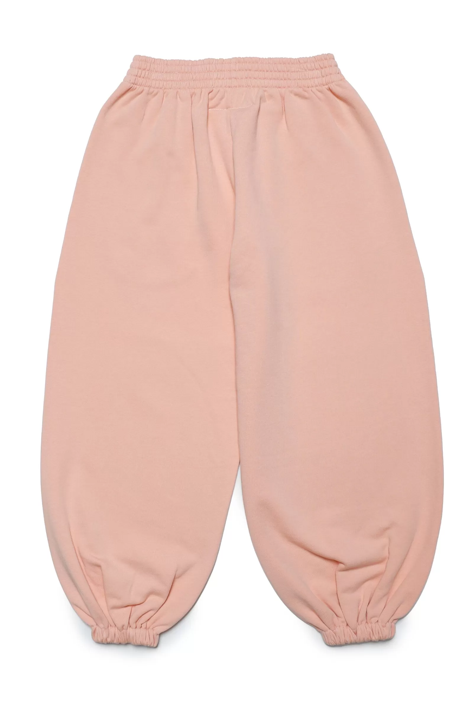 Pantaloni<MM6 MAISON MARGIELA Pantaloni Jogger In Felpa Con Logo Rosa Pesca