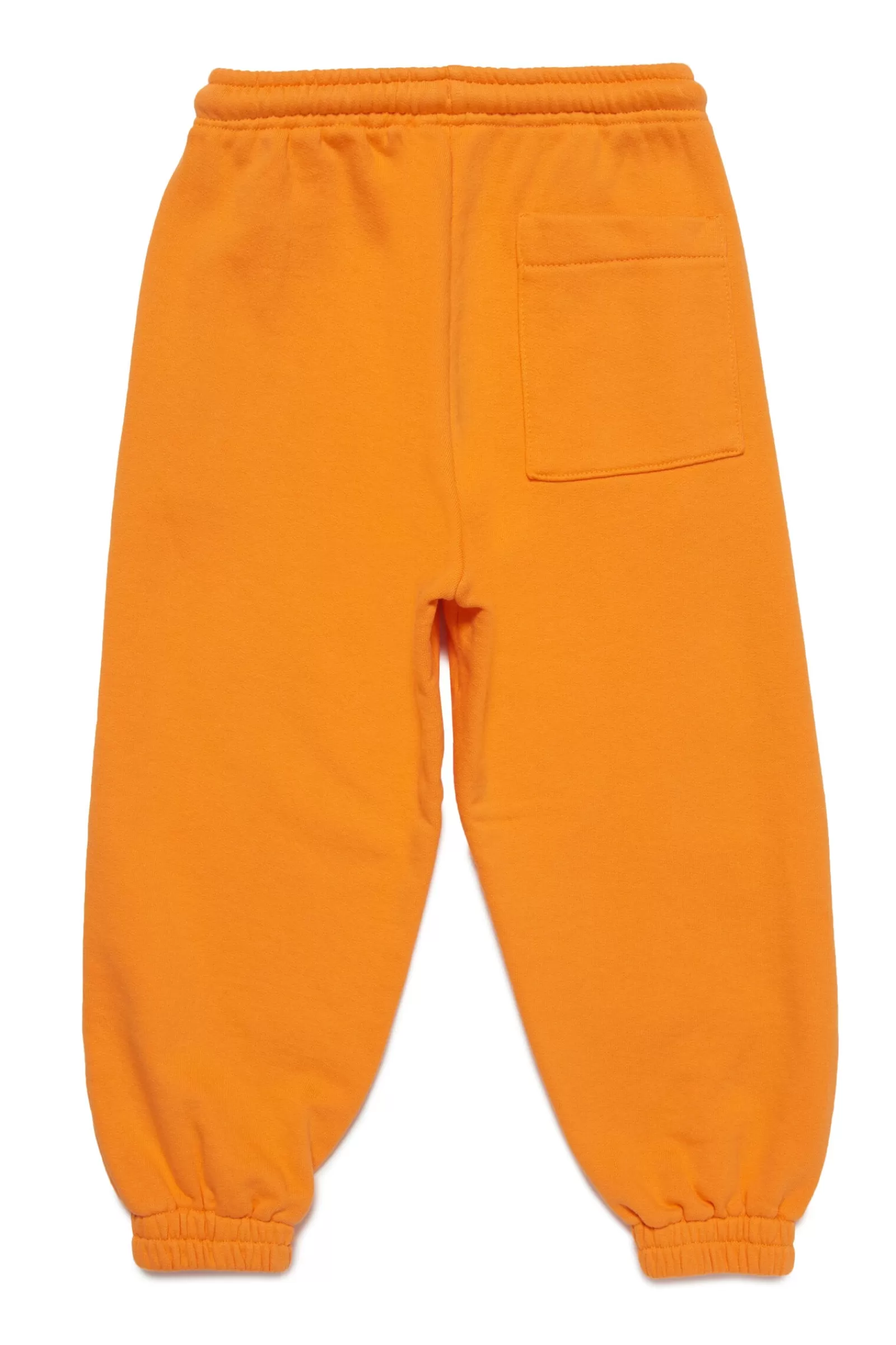 Pantaloni<MYAR Pantaloni Jogger In Felpa Deadstock Arancione Con Logo Verticale Arancione Chiaro