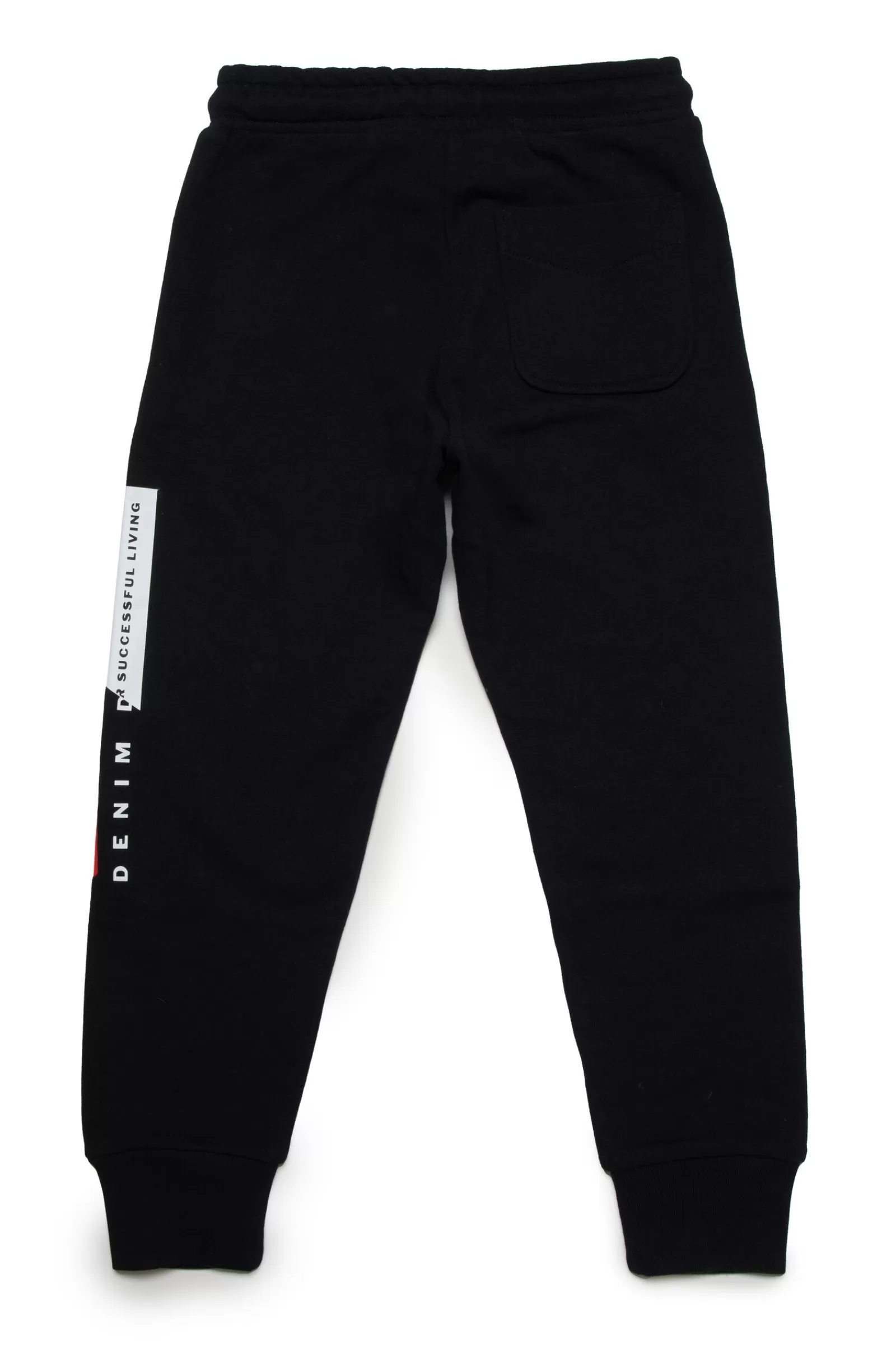 Pantaloni<DIESEL Pantaloni Jogger Neri Con Logo Double Nero