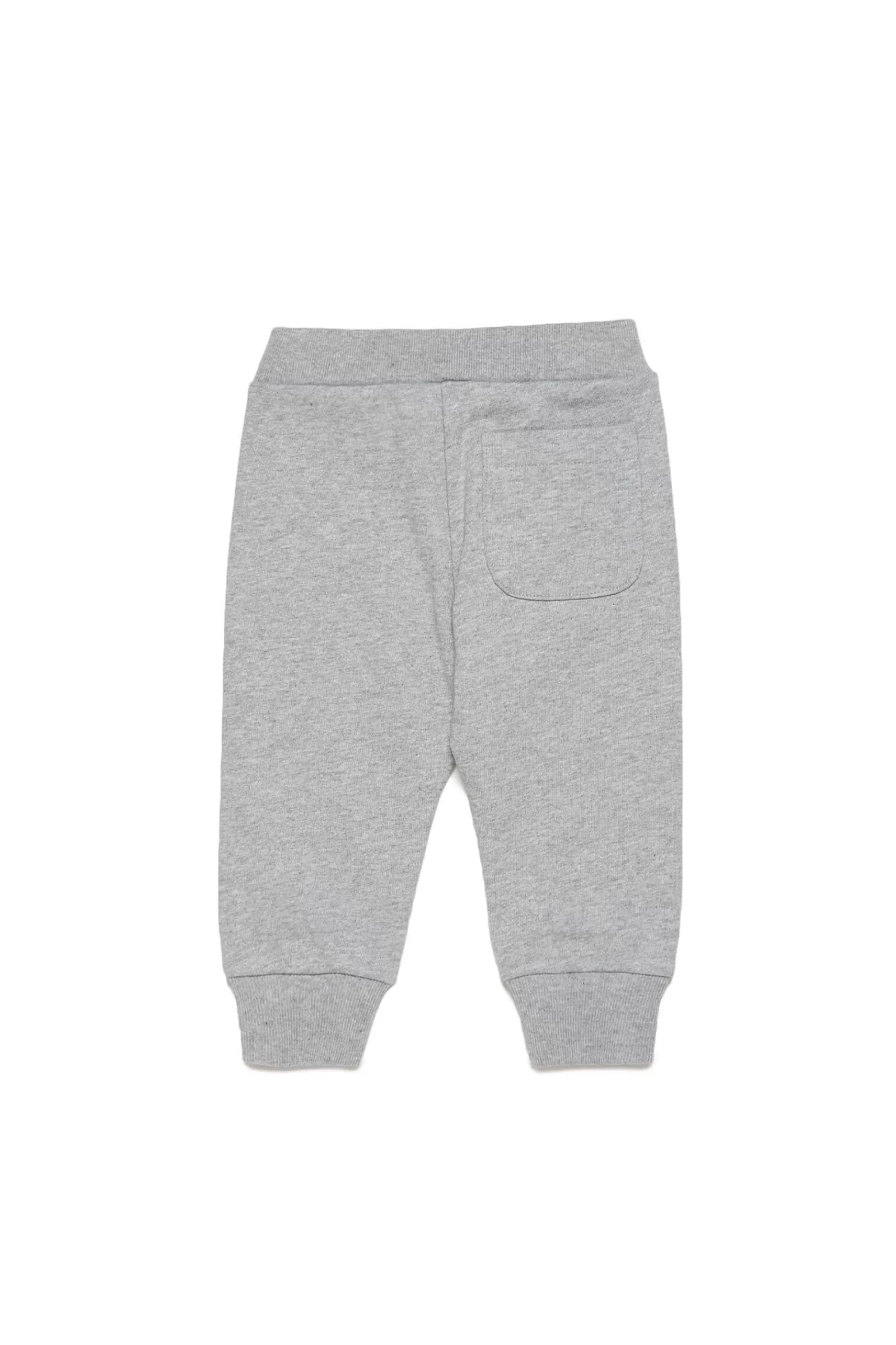 Pantaloni E Shorts<MARNI Pantaloni Joggers Grigi In Cotone Con Logo Displaced Grigio Inox Melange