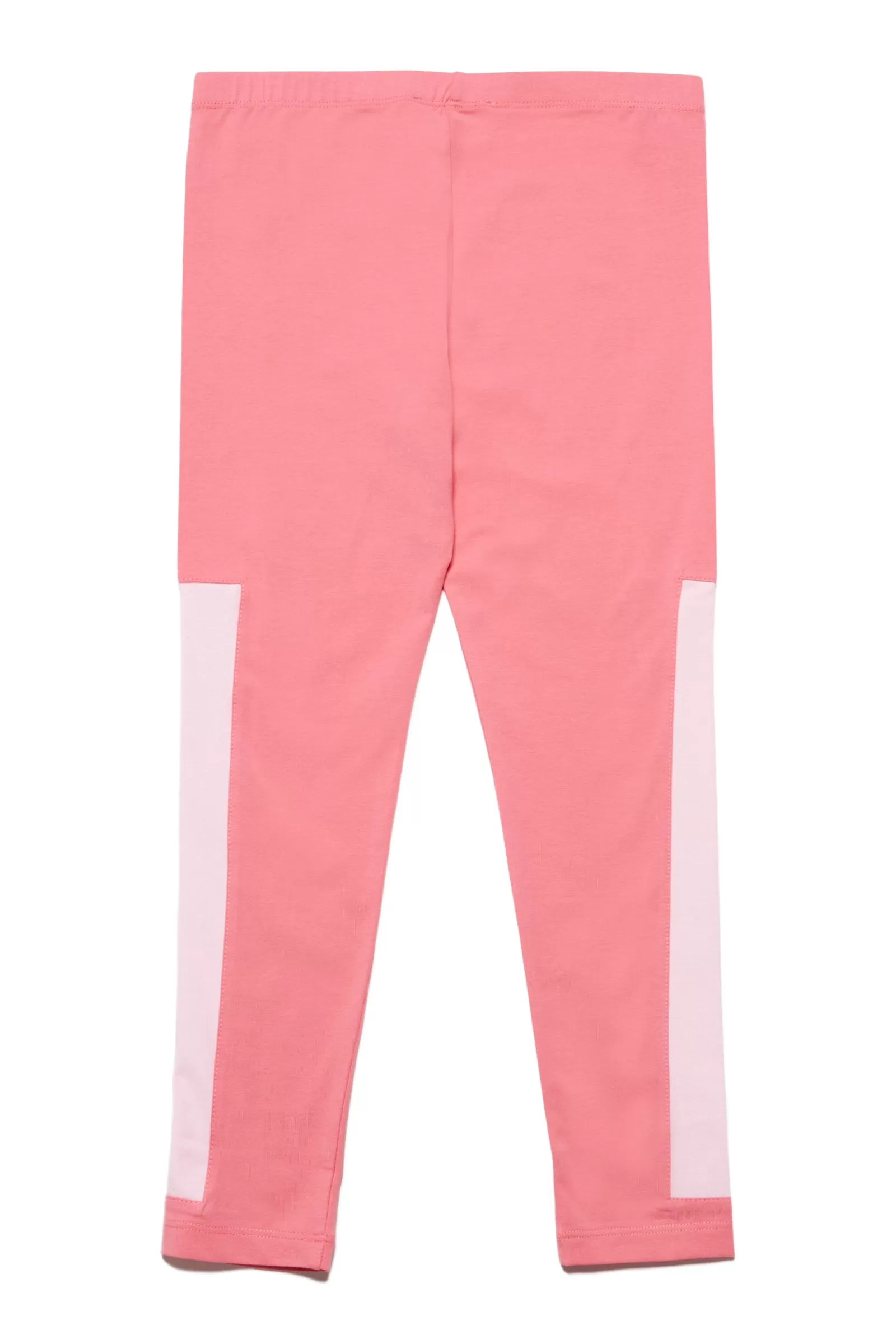 Pantaloni<MARNI Pantaloni Leggings In Jersey Con Bande E Logo Rosa Caramella