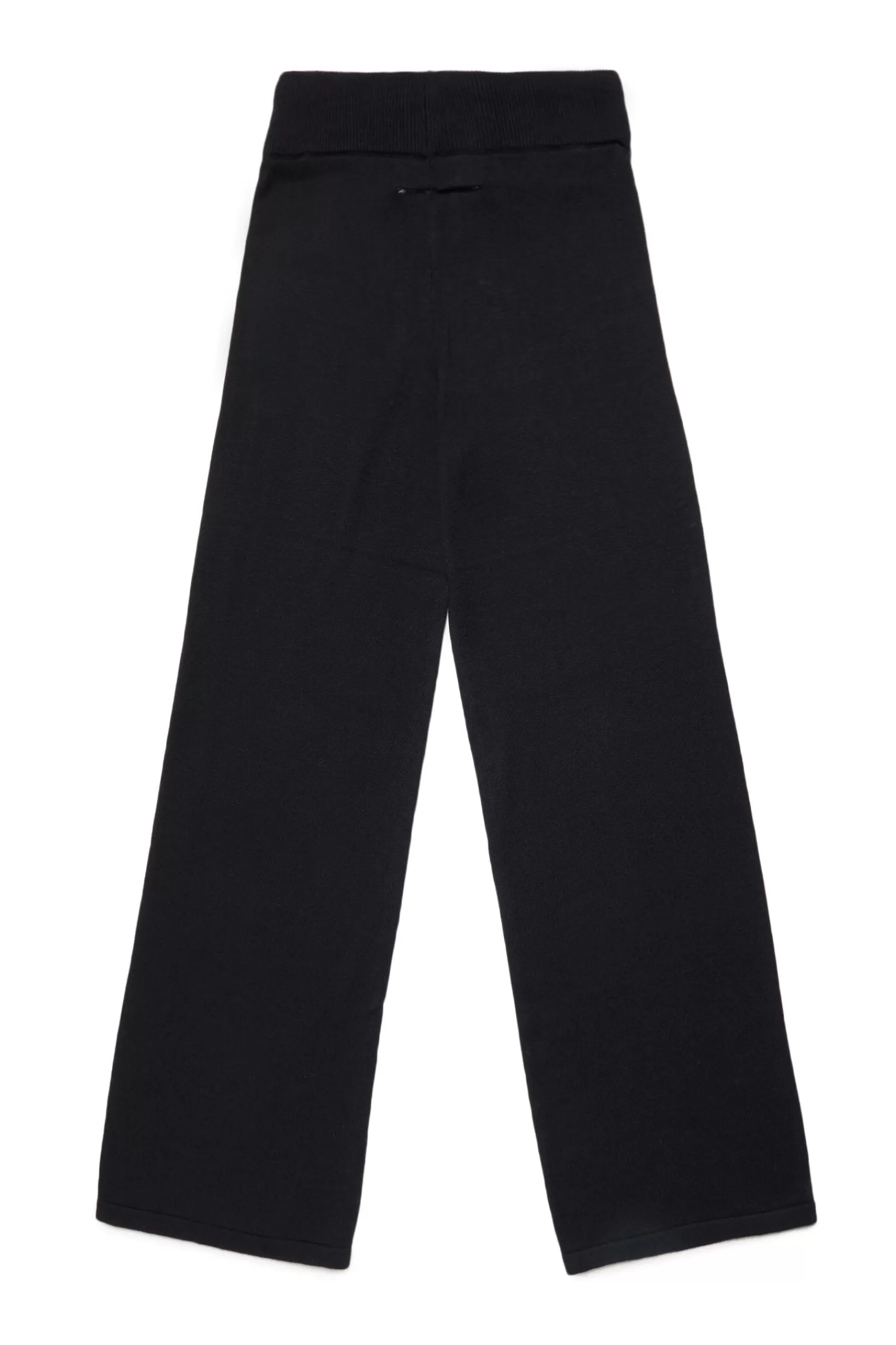 Pantaloni<MM6 MAISON MARGIELA Pantaloni Neri In Cotone Con Logo 6 Nero