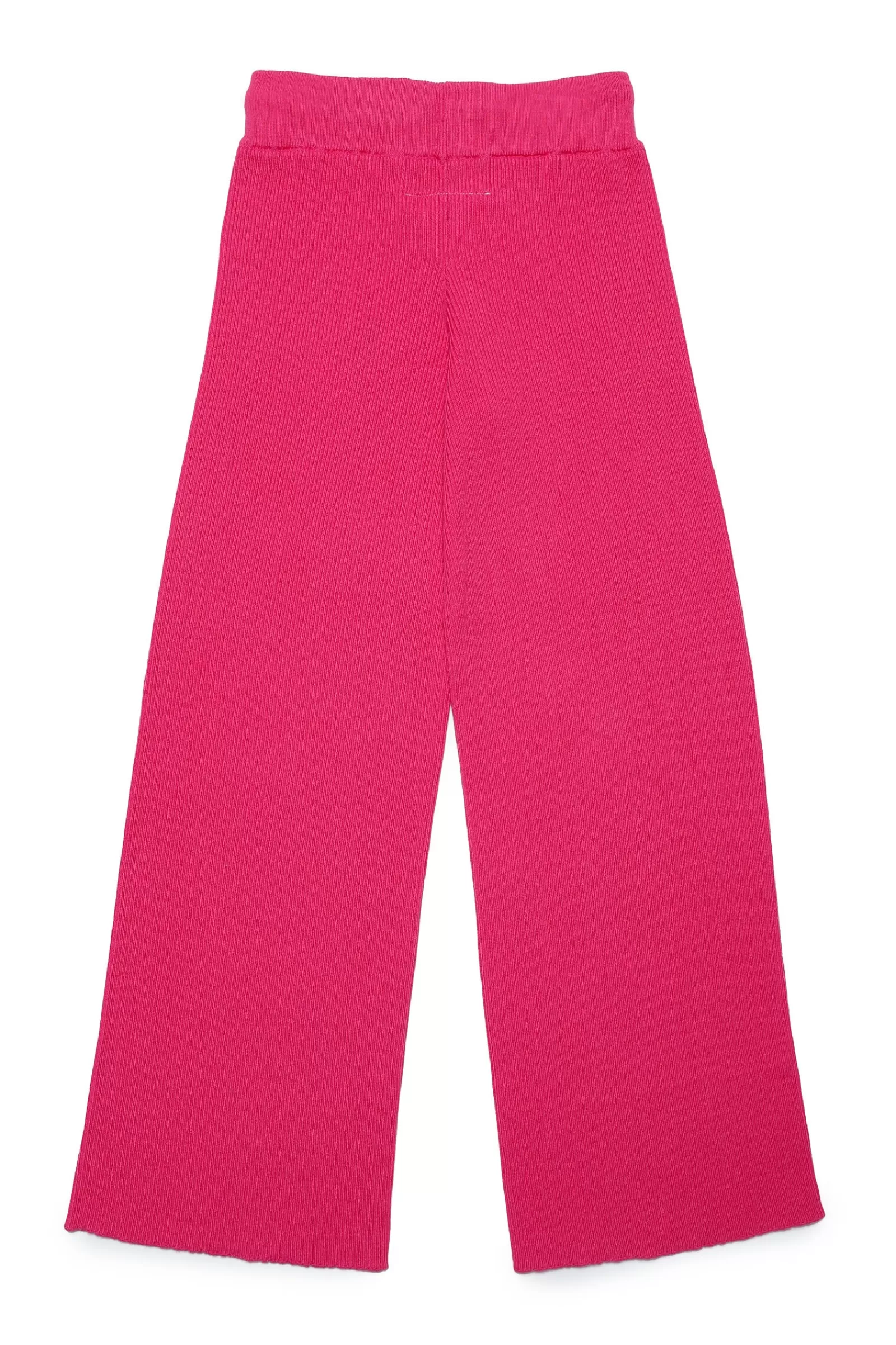 Pantaloni<MM6 MAISON MARGIELA Pantaloni Palazzo In Misto Cashmere Rosa Extra