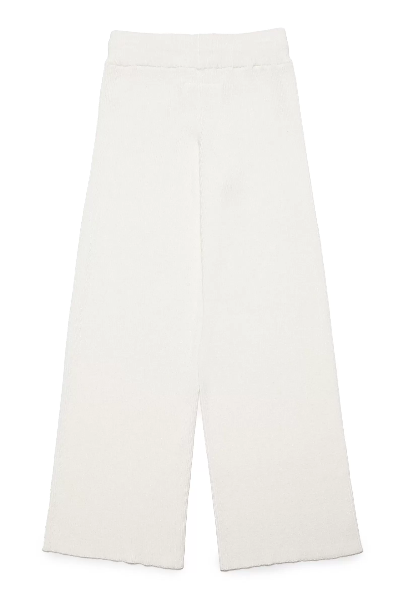 Pantaloni<MM6 MAISON MARGIELA Pantaloni Palazzo In Misto Cashmere Bianco Sporco