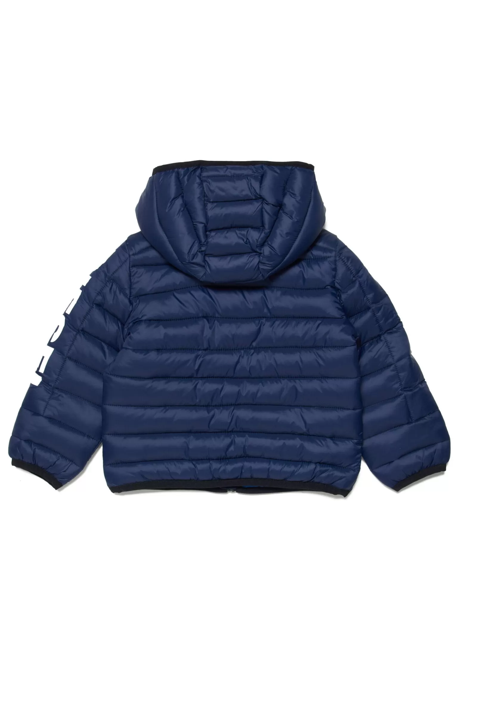 Giacche E Piumini<DIESEL Piumino Lightweight Blu Navy In Fake Down Blu Pavone