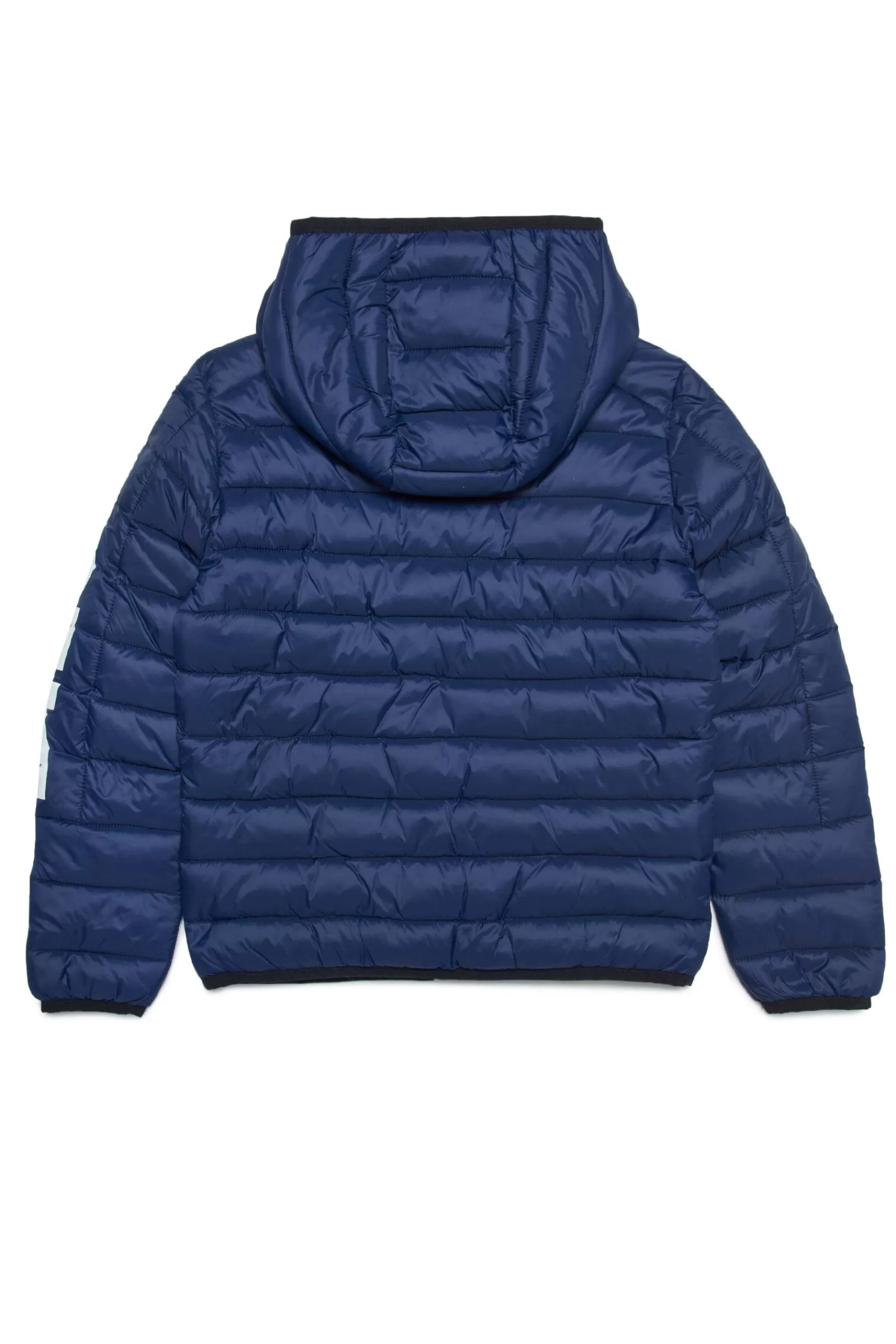 Giacche E Piumini<DIESEL Piumino Lightweight Blu Navy In Fake Down Blu Pavone