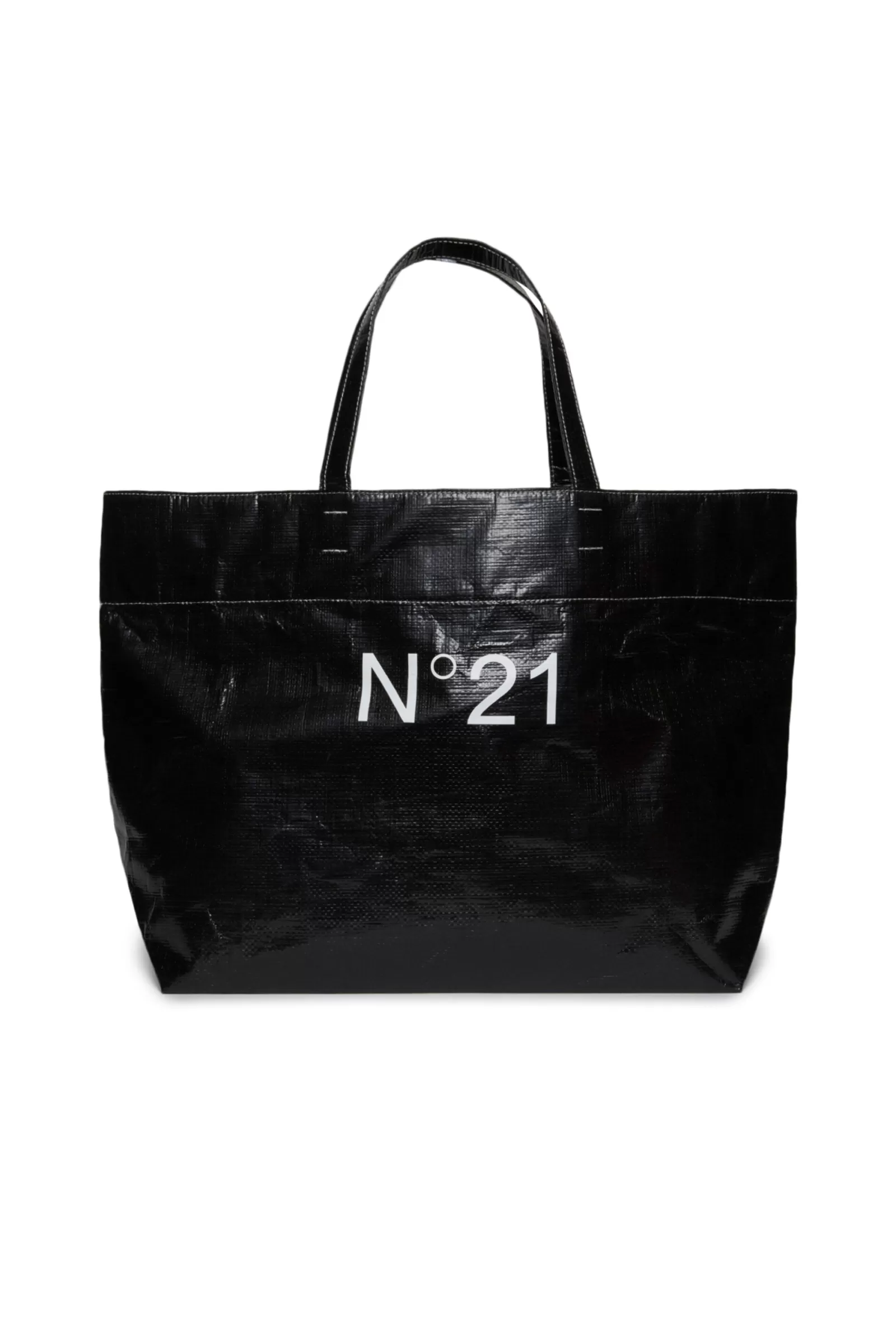 Borse E Zaini<N°21 Shopper Logo Nero